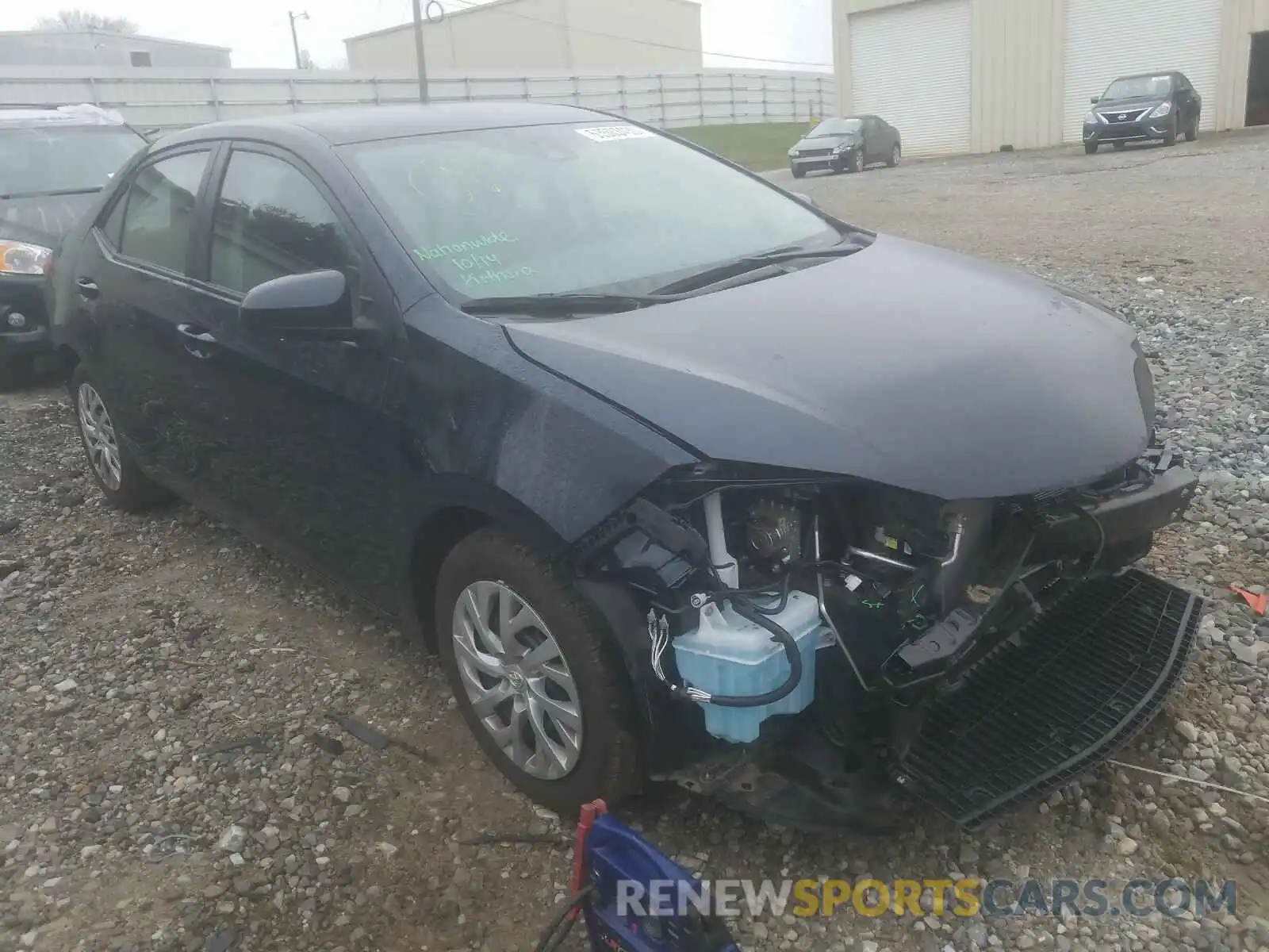 1 Photograph of a damaged car 2T1BURHE8KC136211 TOYOTA COROLLA 2019