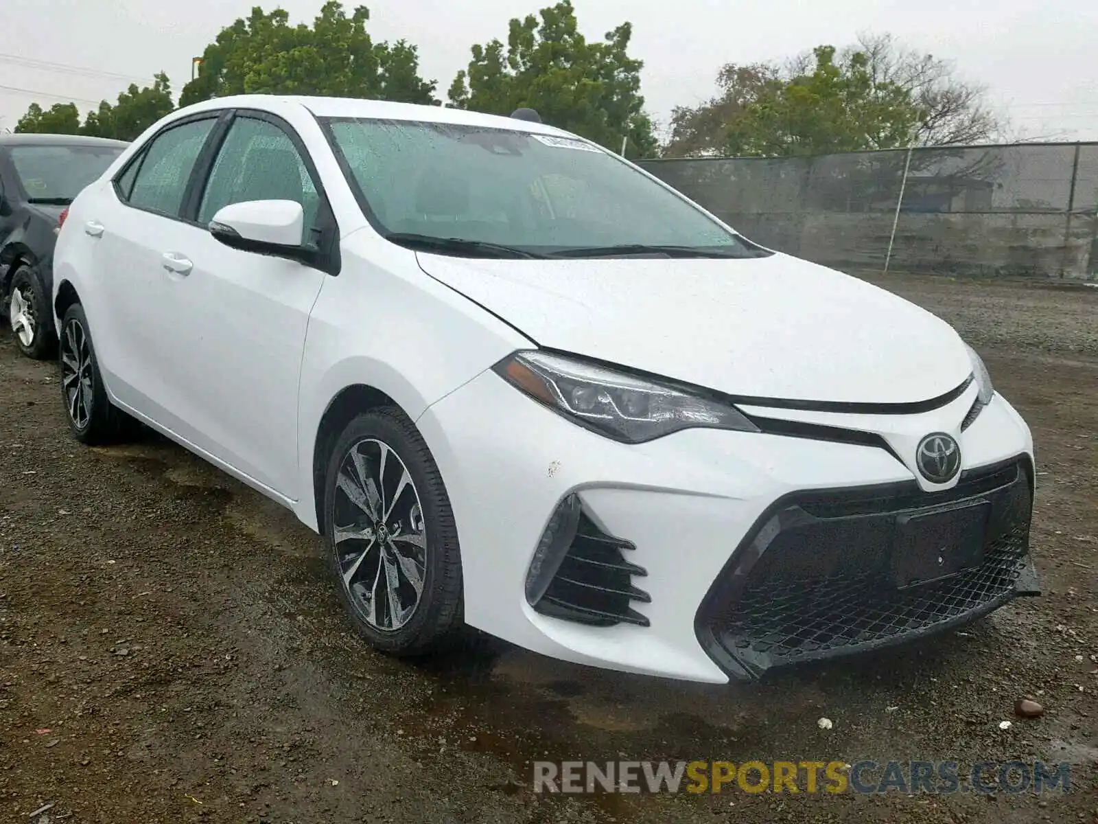 1 Photograph of a damaged car 2T1BURHE8KC136824 TOYOTA COROLLA 2019