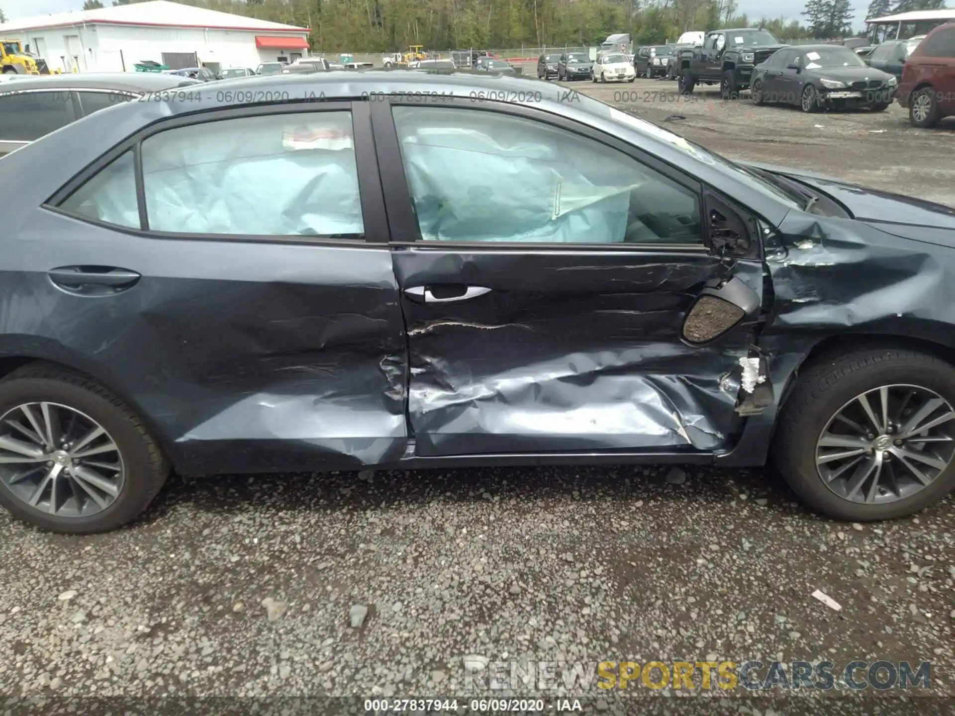 6 Photograph of a damaged car 2T1BURHE8KC137827 TOYOTA COROLLA 2019