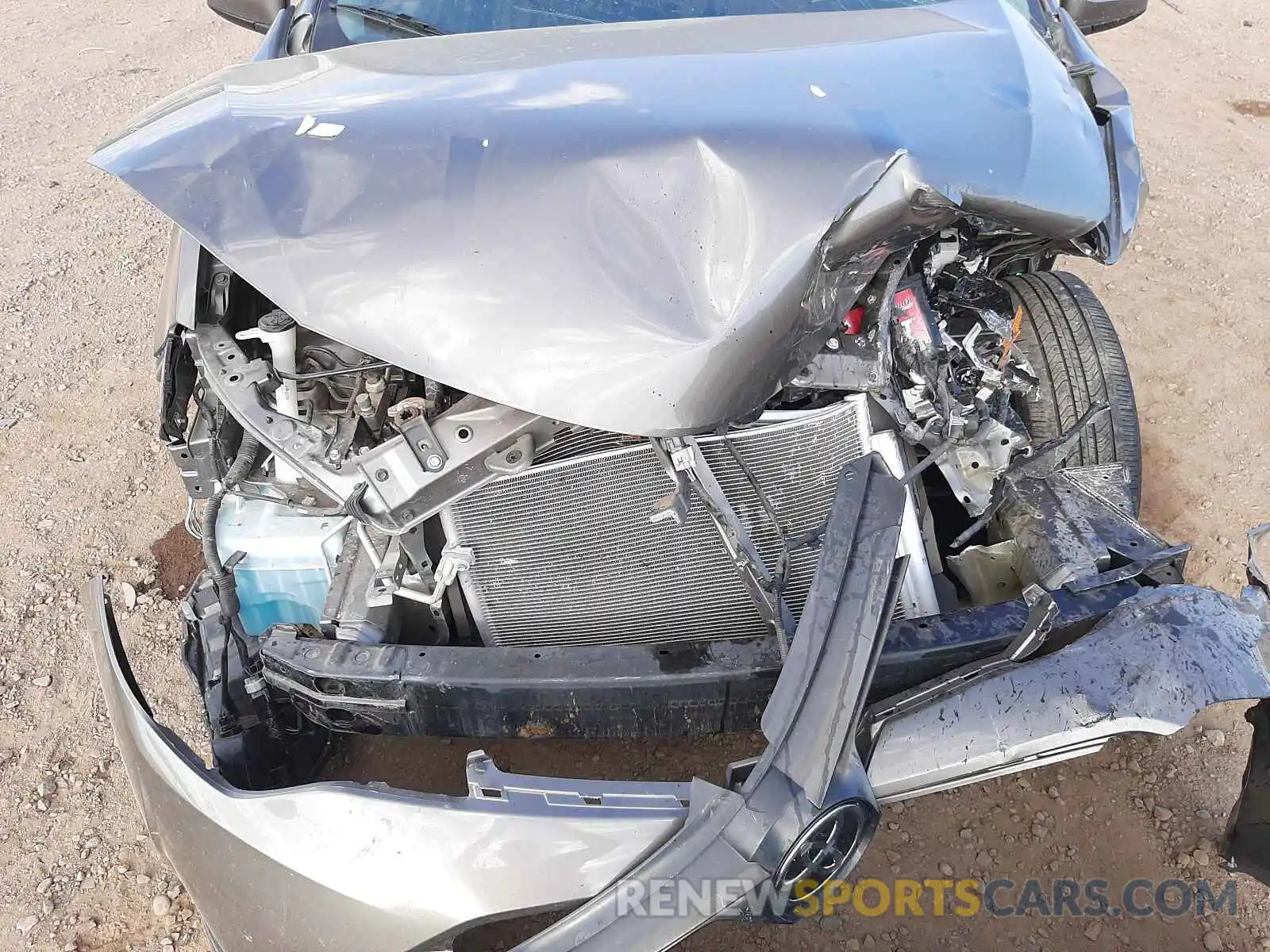 7 Photograph of a damaged car 2T1BURHE8KC139674 TOYOTA COROLLA 2019