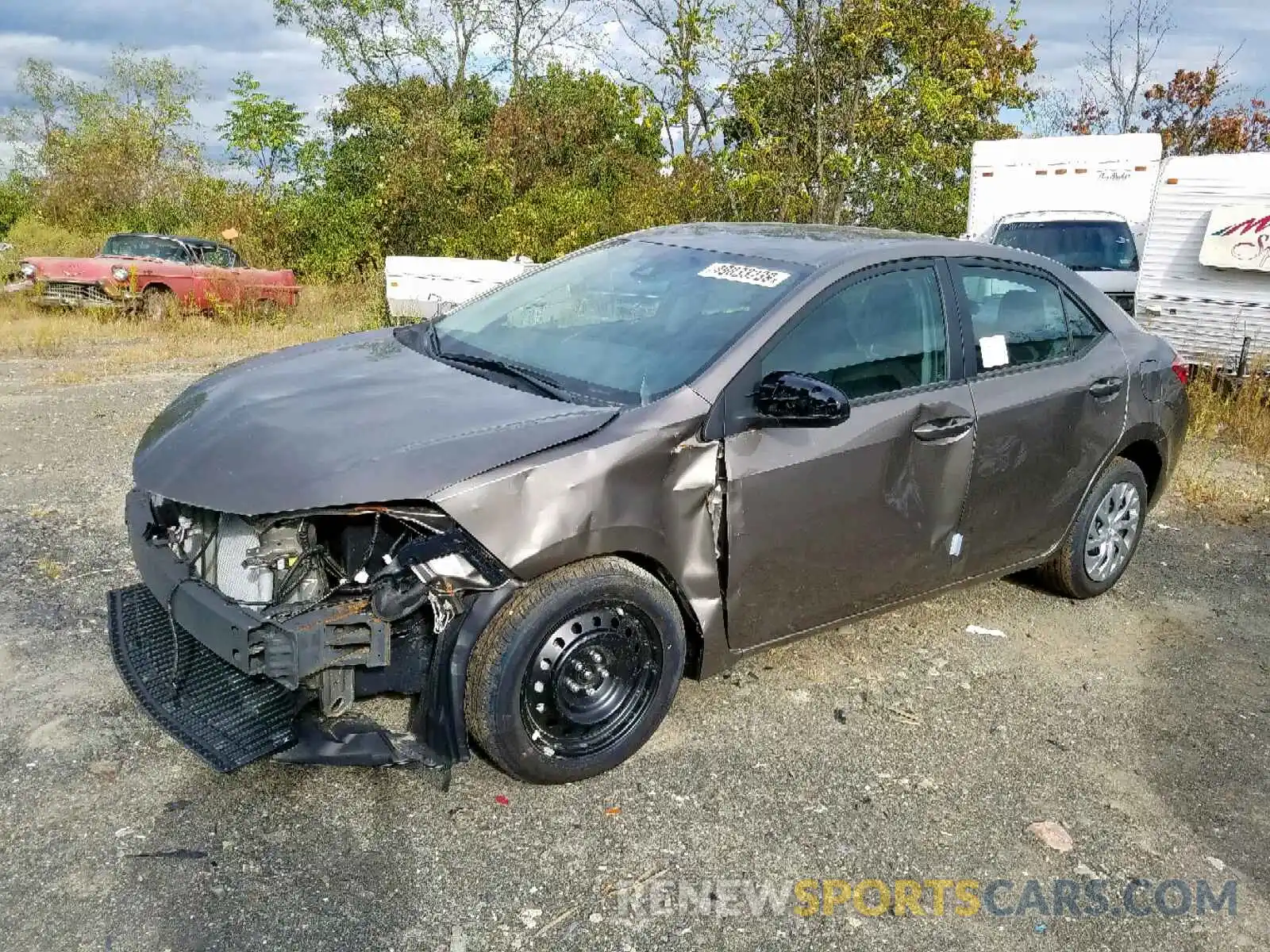 2 Photograph of a damaged car 2T1BURHE8KC139884 TOYOTA COROLLA 2019