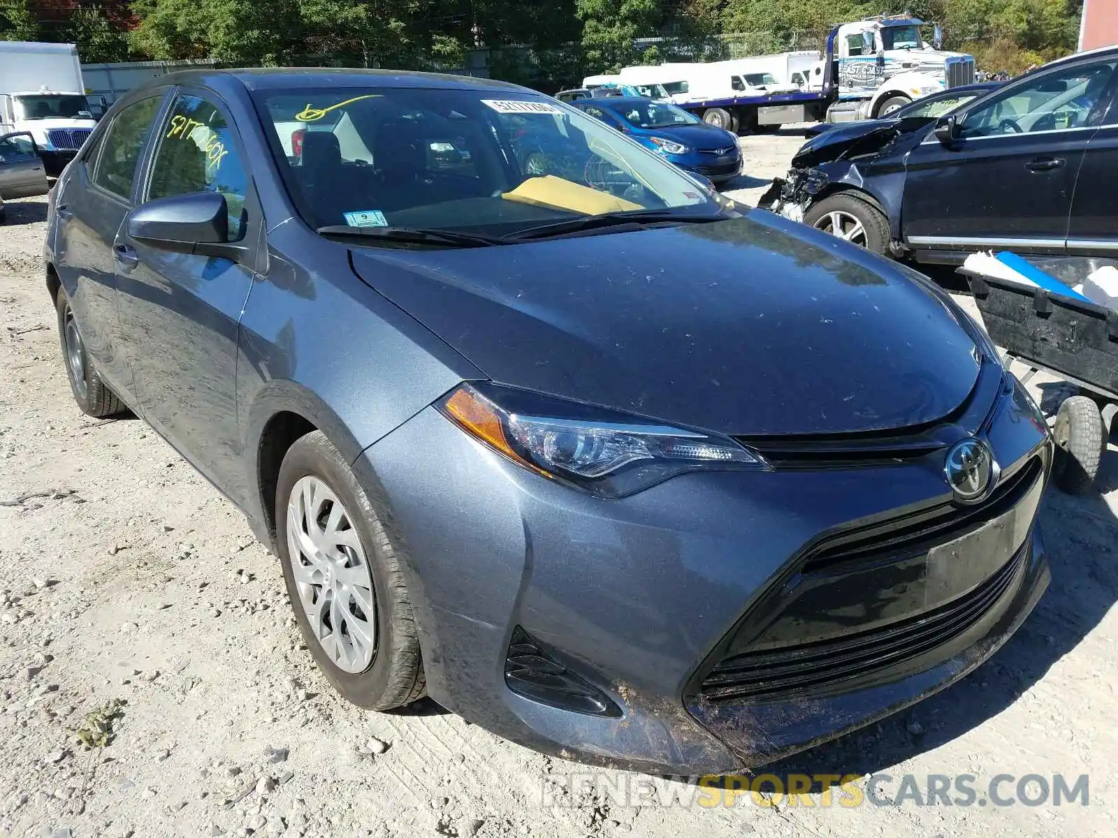 1 Photograph of a damaged car 2T1BURHE8KC140128 TOYOTA COROLLA 2019