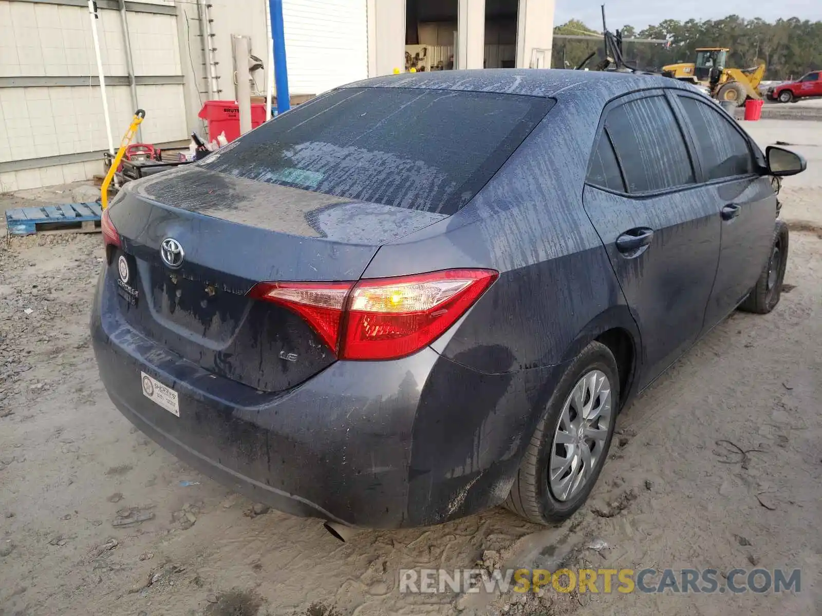 4 Photograph of a damaged car 2T1BURHE8KC140212 TOYOTA COROLLA 2019