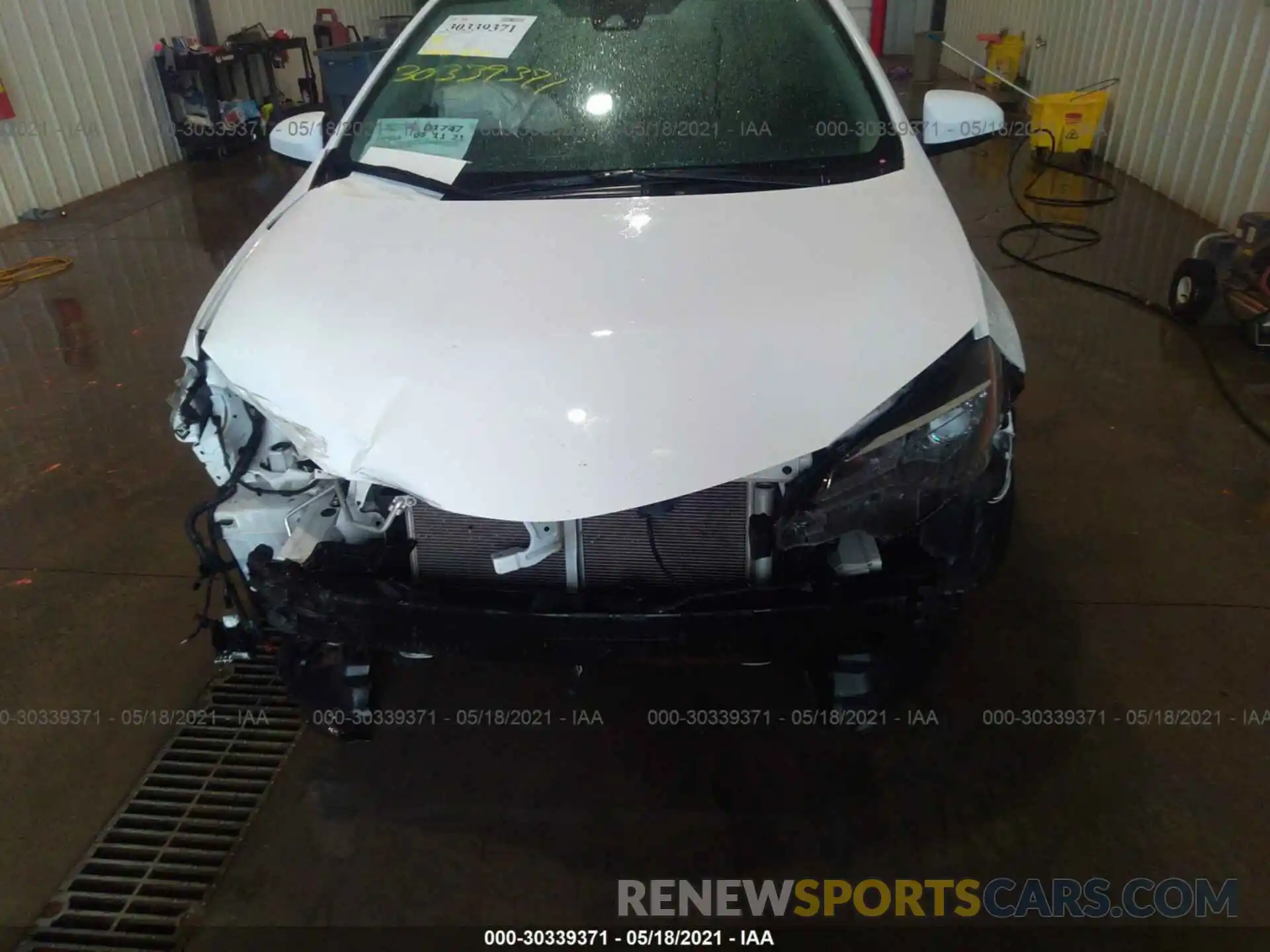 6 Photograph of a damaged car 2T1BURHE8KC142185 TOYOTA COROLLA 2019