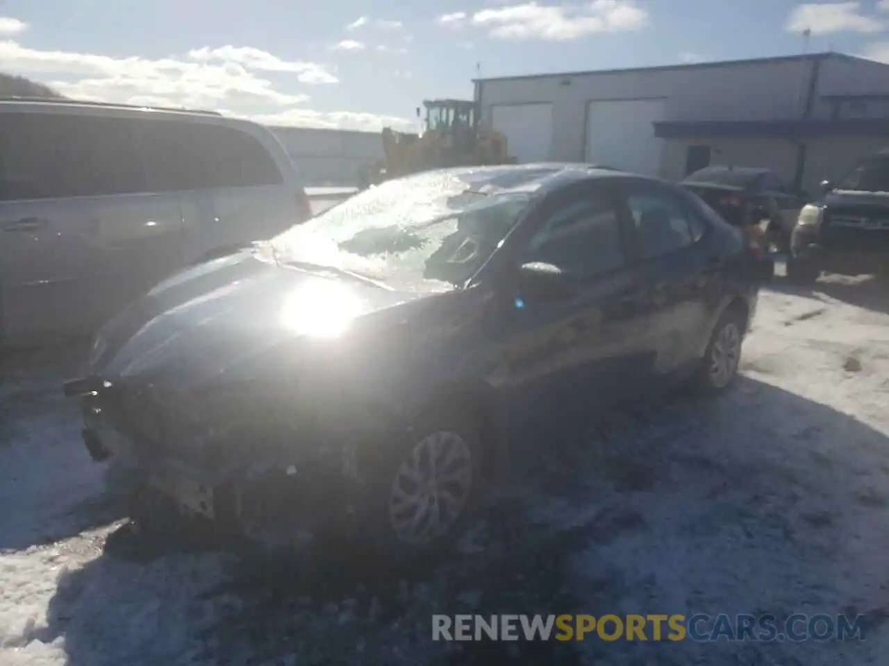 2 Photograph of a damaged car 2T1BURHE8KC142669 TOYOTA COROLLA 2019