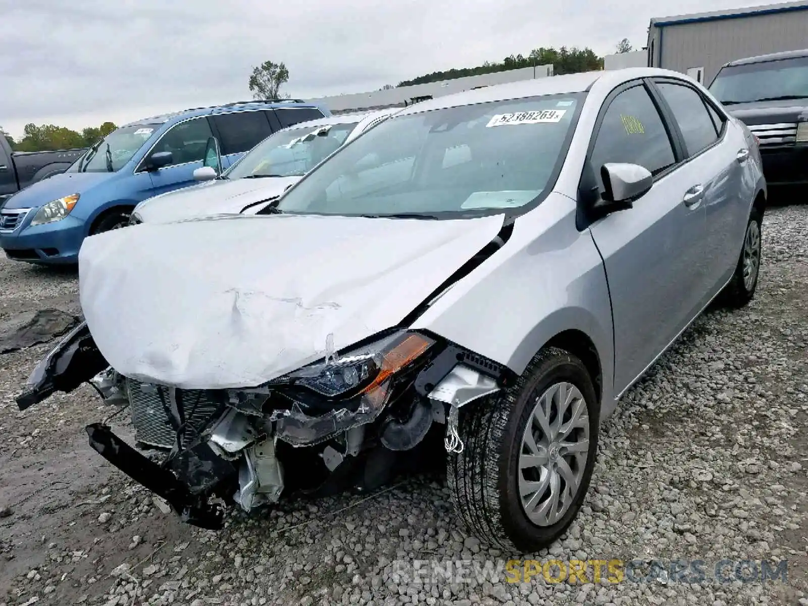 2 Photograph of a damaged car 2T1BURHE8KC142879 TOYOTA COROLLA 2019