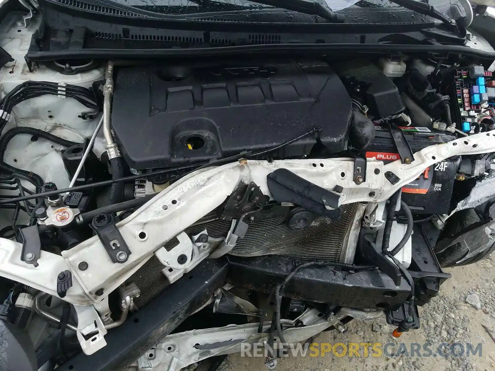 7 Photograph of a damaged car 2T1BURHE8KC142901 TOYOTA COROLLA 2019