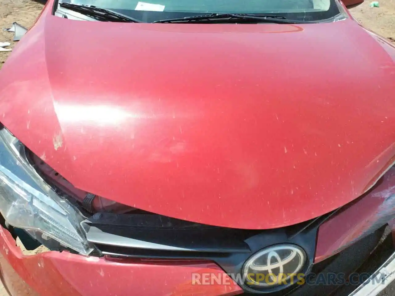 7 Photograph of a damaged car 2T1BURHE8KC143269 TOYOTA COROLLA 2019