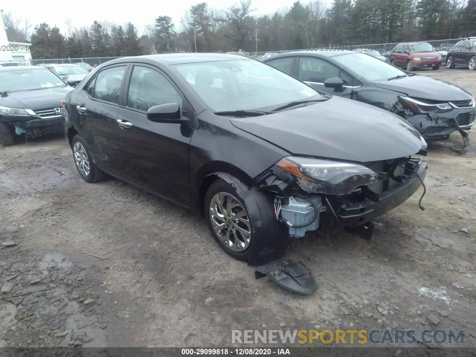 1 Photograph of a damaged car 2T1BURHE8KC143496 TOYOTA COROLLA 2019