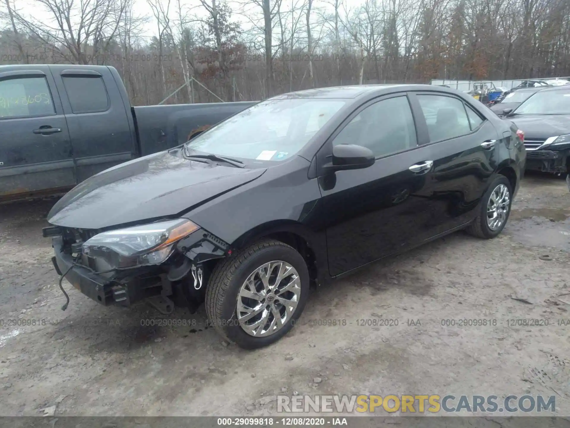 2 Photograph of a damaged car 2T1BURHE8KC143496 TOYOTA COROLLA 2019