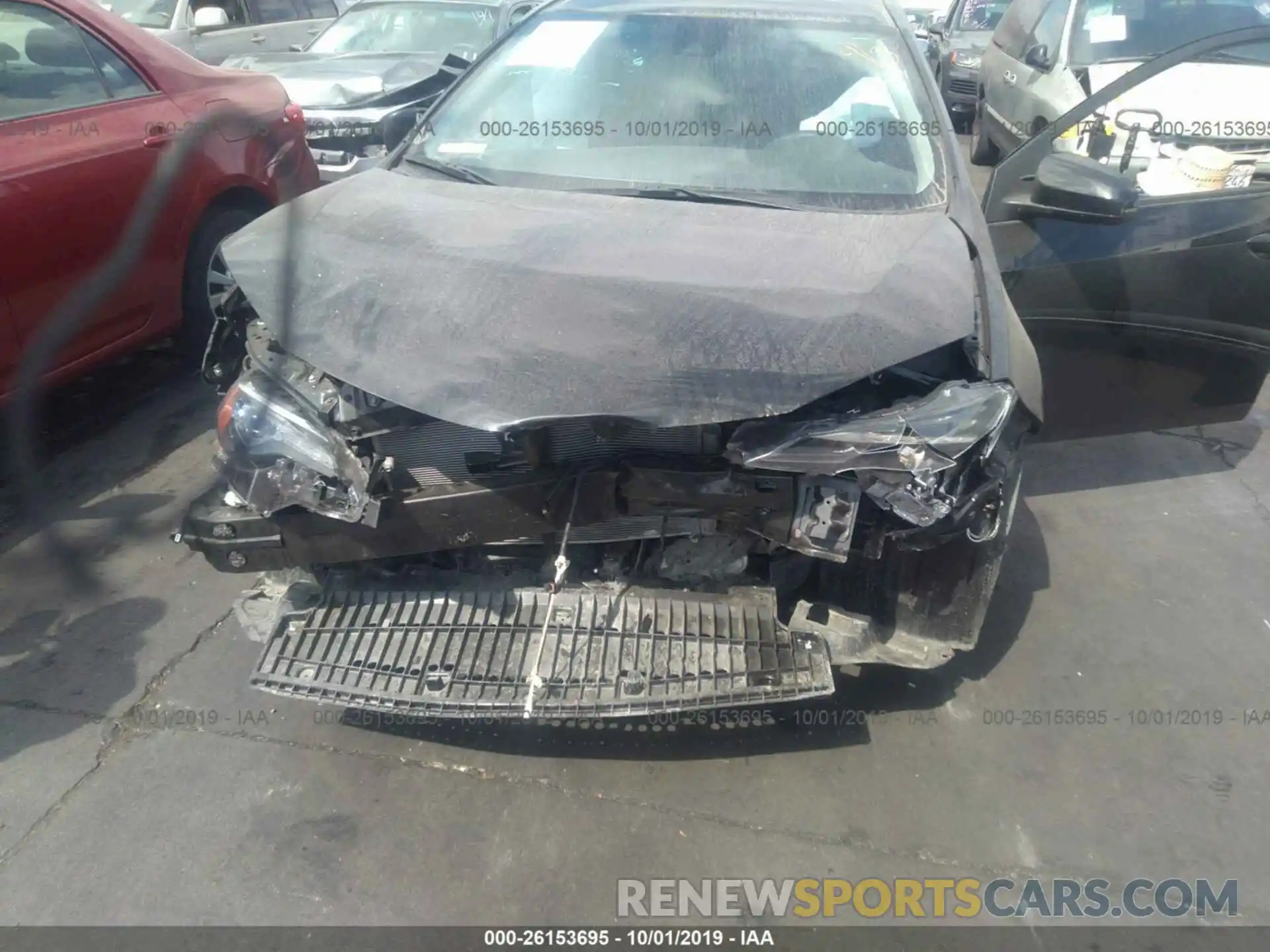 6 Photograph of a damaged car 2T1BURHE8KC144082 TOYOTA COROLLA 2019