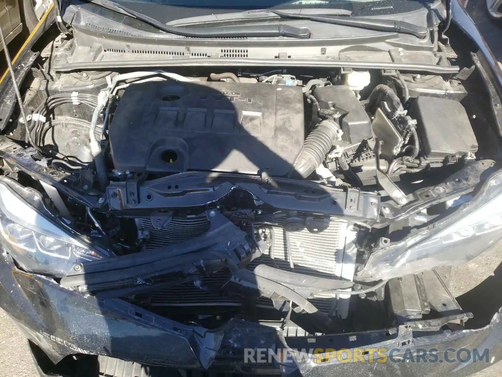 7 Photograph of a damaged car 2T1BURHE8KC145376 TOYOTA COROLLA 2019