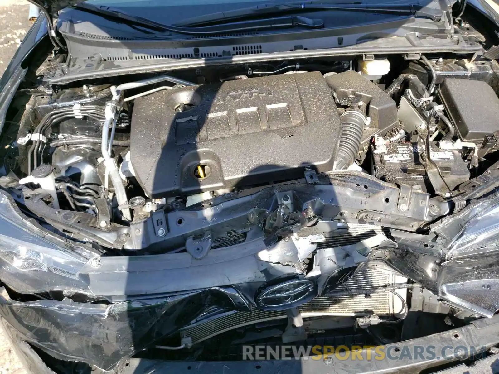 7 Photograph of a damaged car 2T1BURHE8KC146236 TOYOTA COROLLA 2019