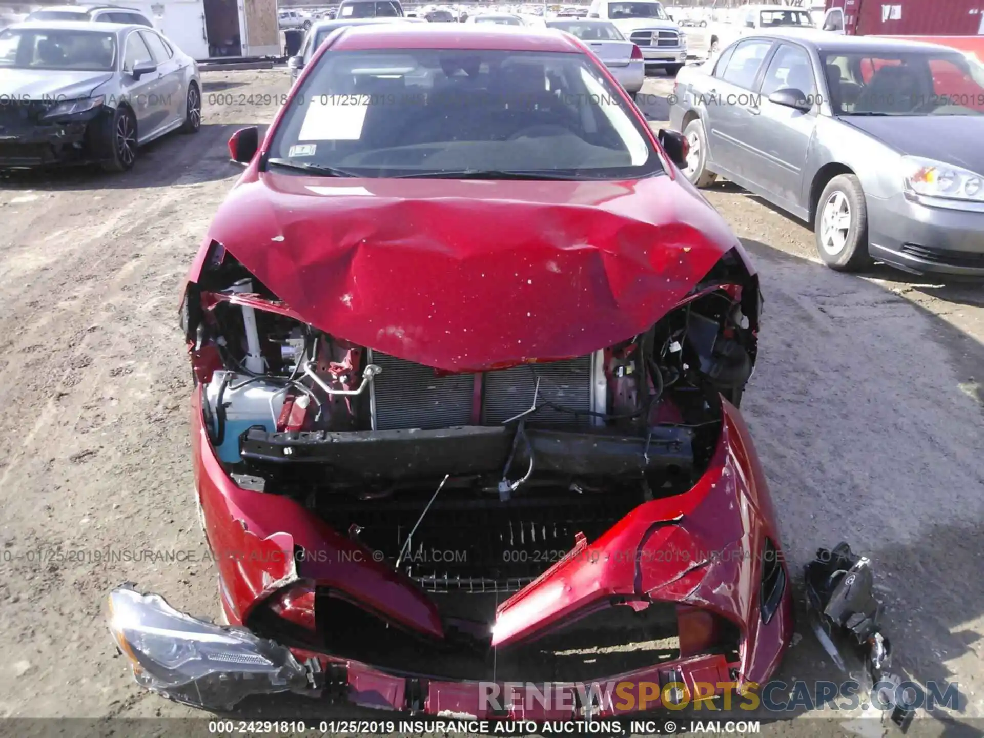 6 Photograph of a damaged car 2T1BURHE8KC147337 TOYOTA COROLLA 2019