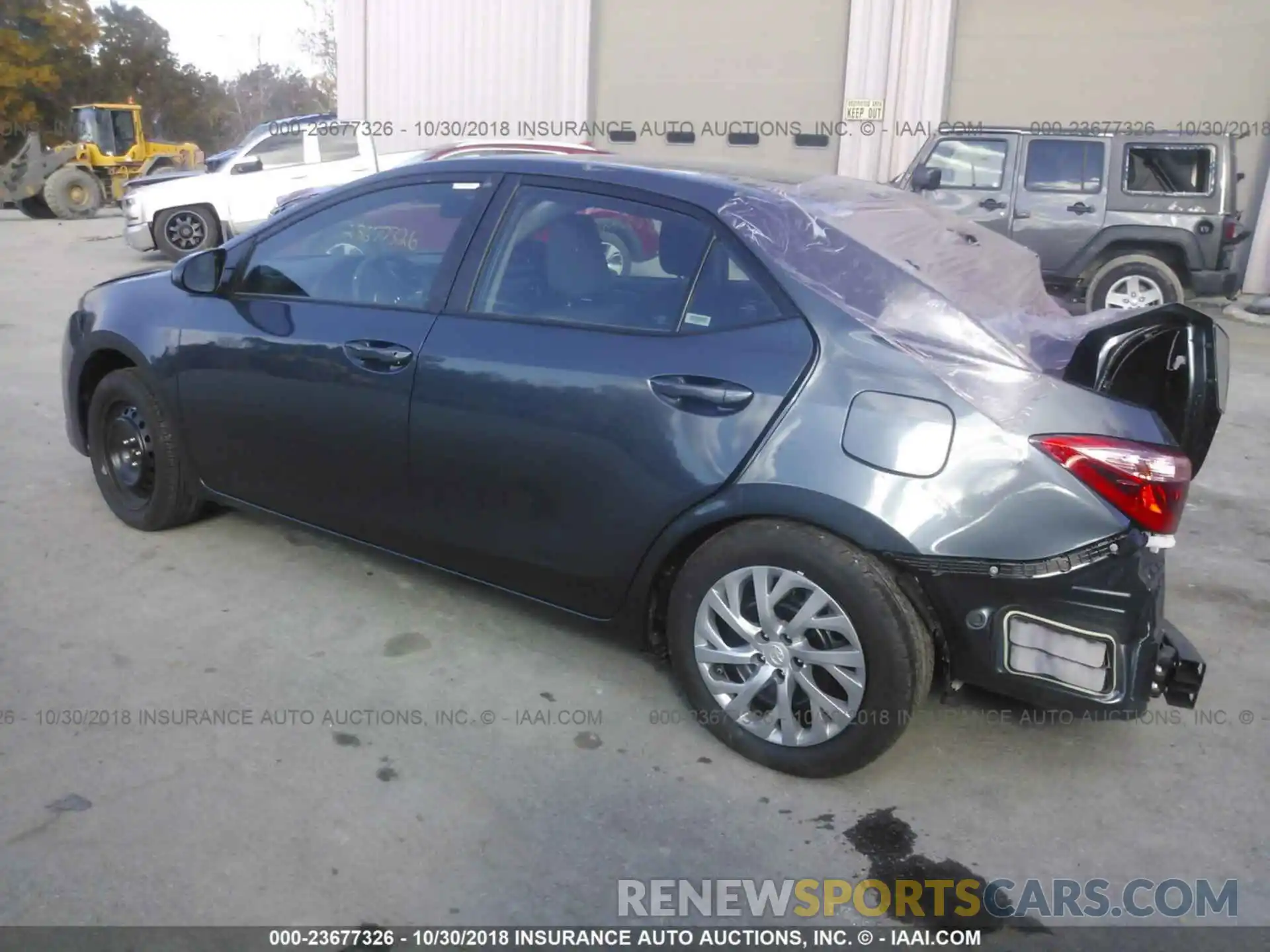 3 Photograph of a damaged car 2T1BURHE8KC147452 Toyota Corolla 2019