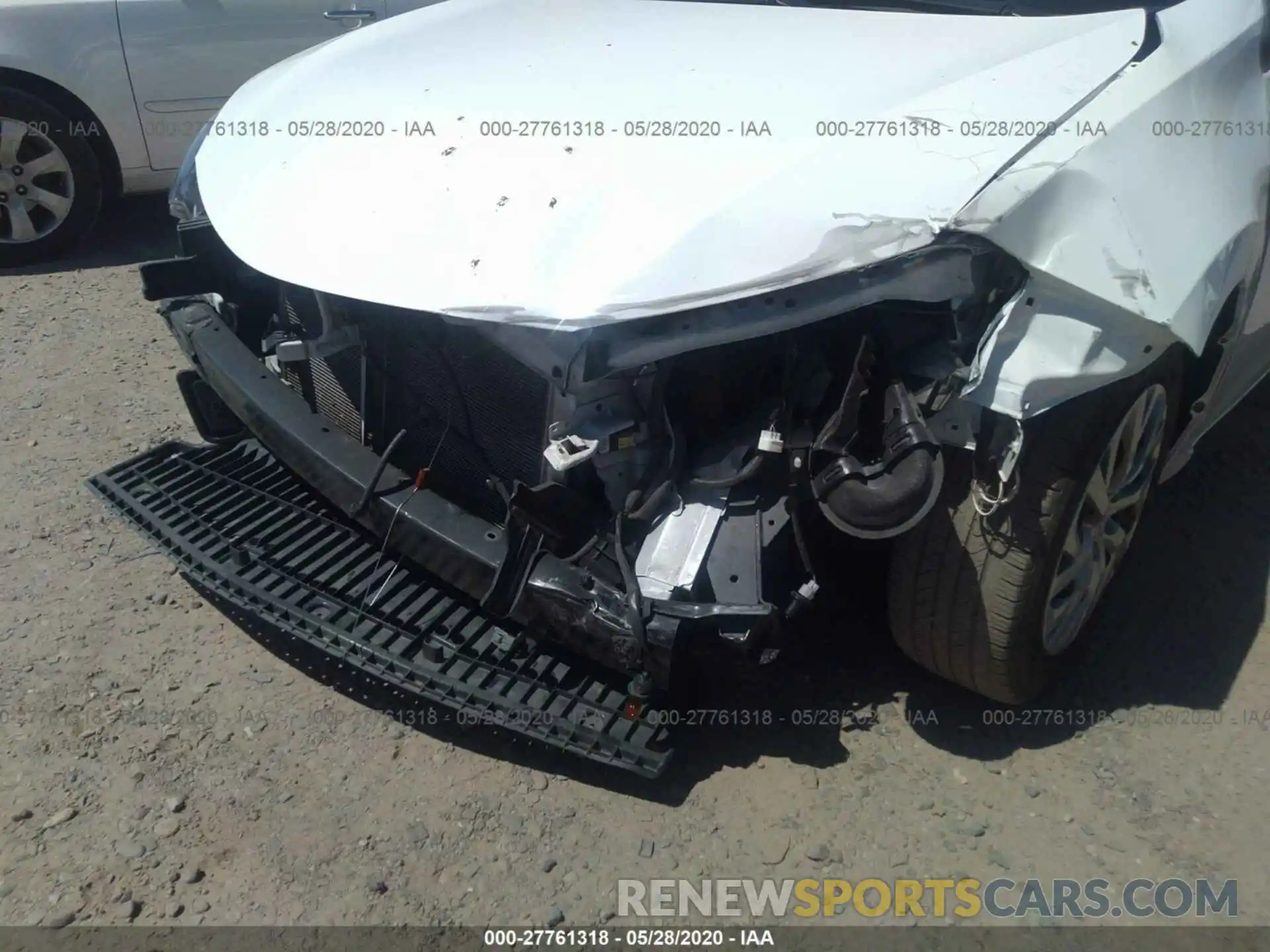 6 Фотография поврежденного автомобиля 2T1BURHE8KC147855 TOYOTA COROLLA 2019
