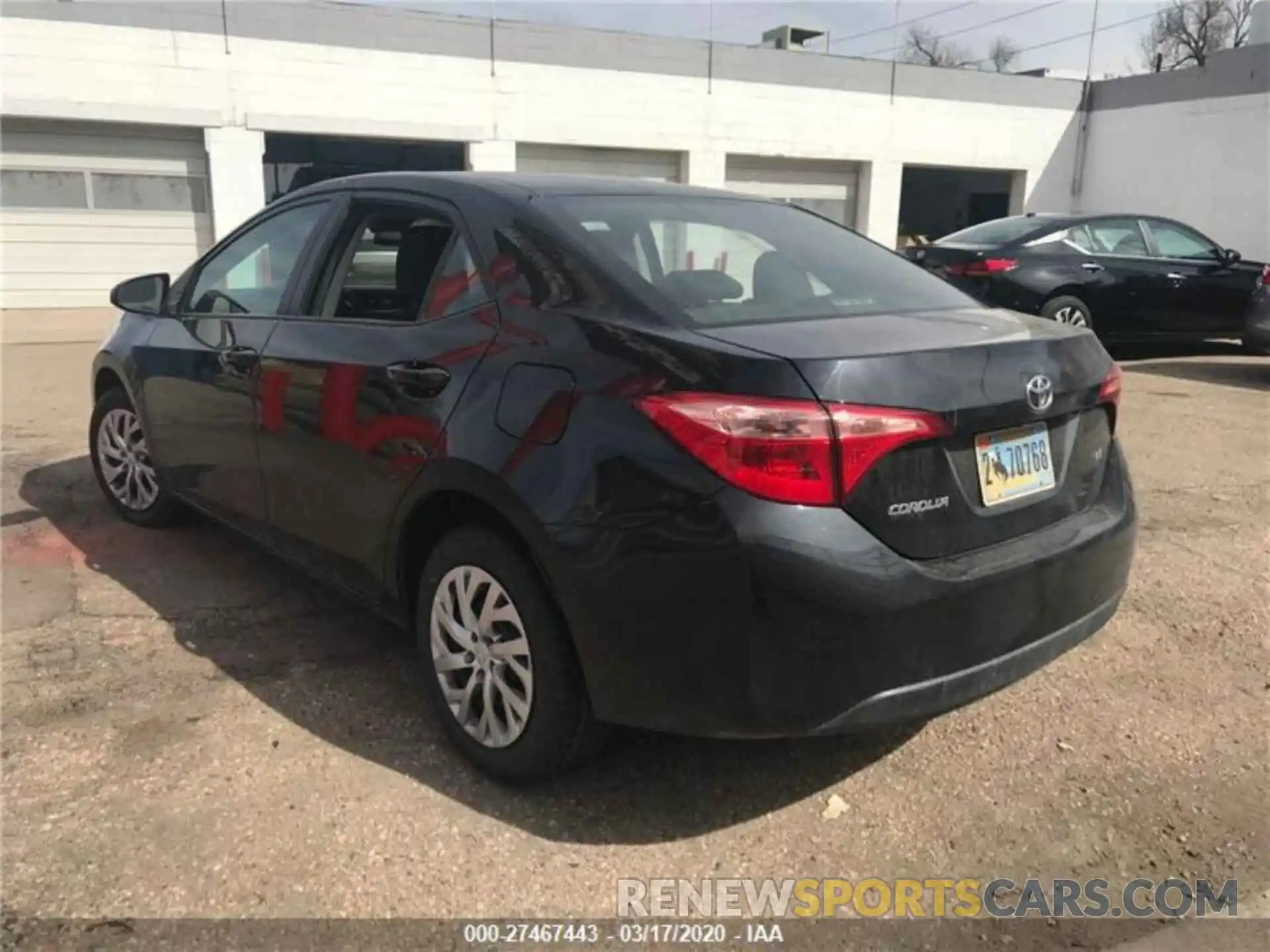 2 Photograph of a damaged car 2T1BURHE8KC148102 TOYOTA COROLLA 2019