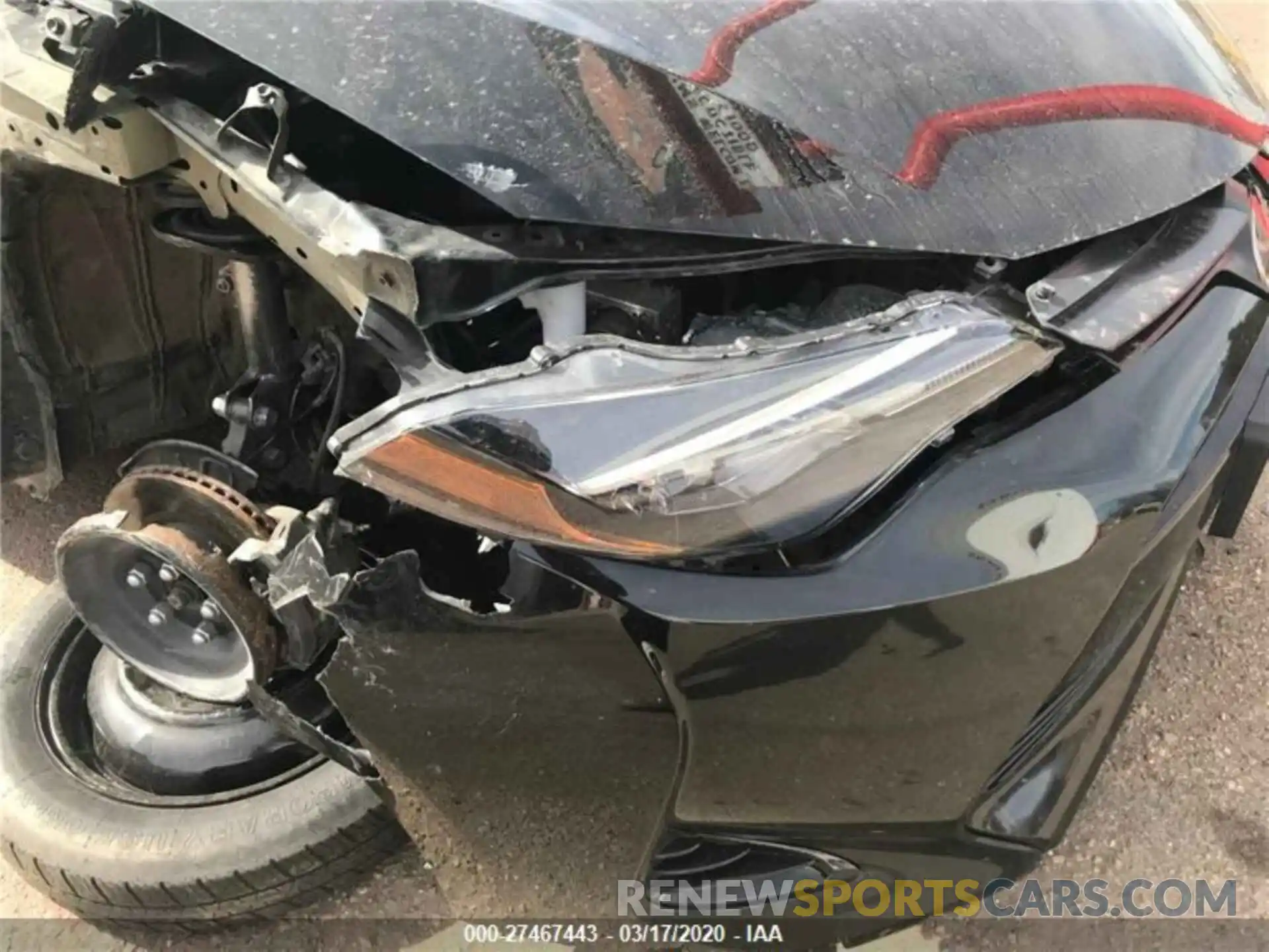 7 Photograph of a damaged car 2T1BURHE8KC148102 TOYOTA COROLLA 2019