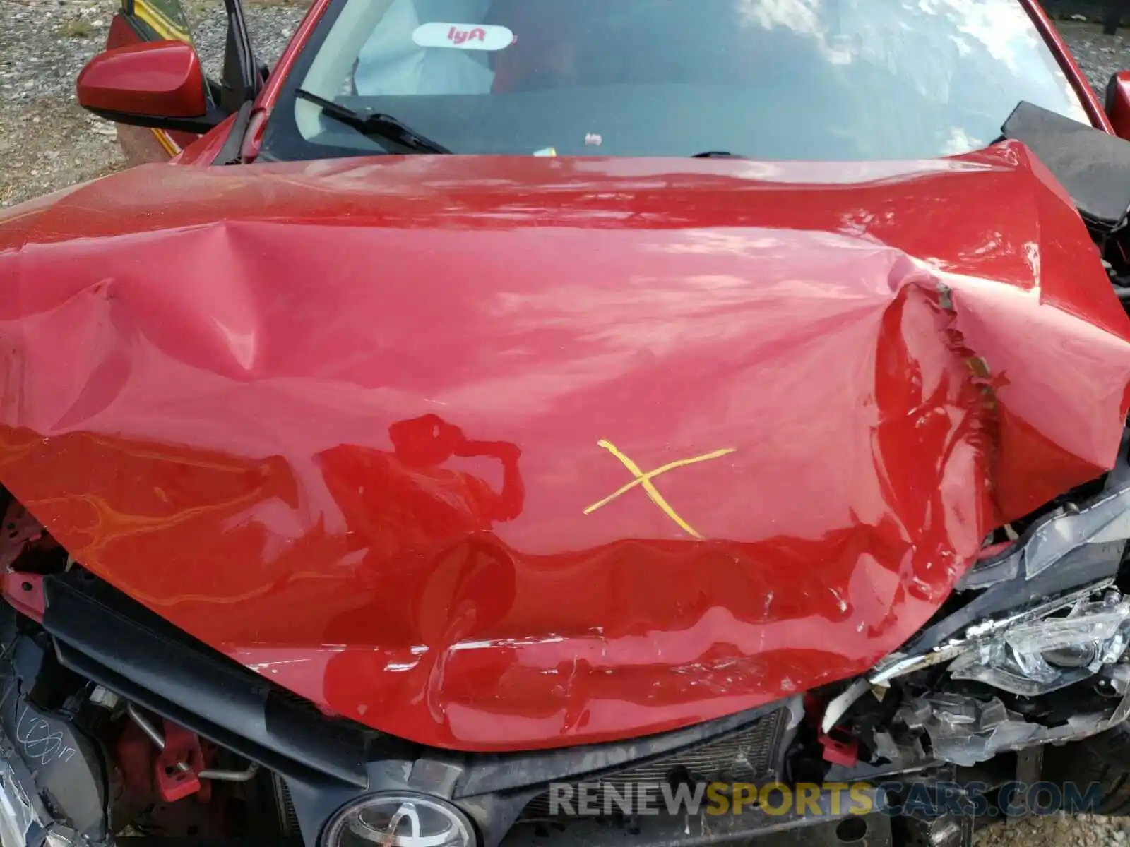 7 Photograph of a damaged car 2T1BURHE8KC149184 TOYOTA COROLLA 2019