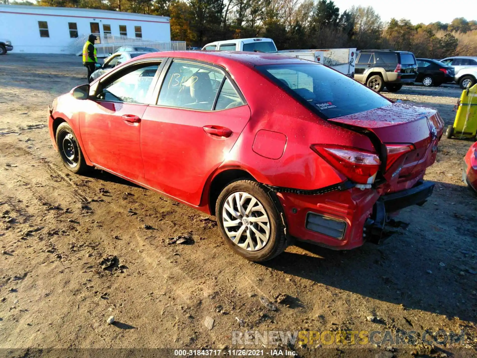 3 Photograph of a damaged car 2T1BURHE8KC149783 TOYOTA COROLLA 2019