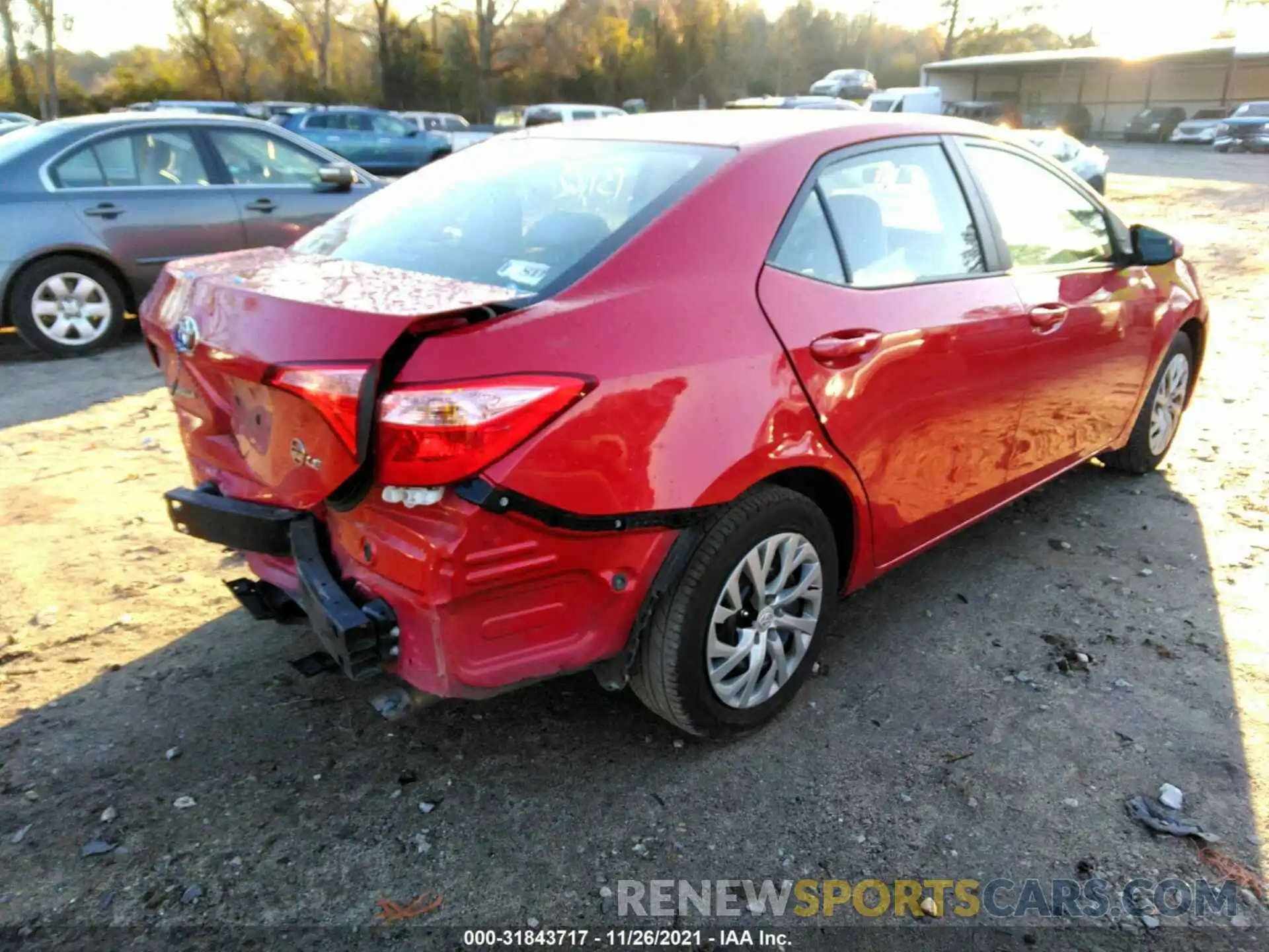 4 Photograph of a damaged car 2T1BURHE8KC149783 TOYOTA COROLLA 2019