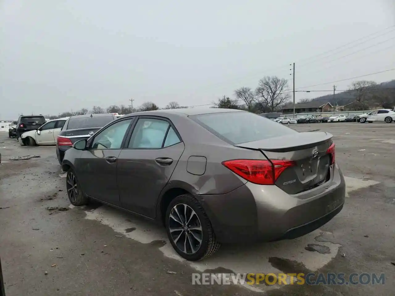 3 Photograph of a damaged car 2T1BURHE8KC151551 TOYOTA COROLLA 2019