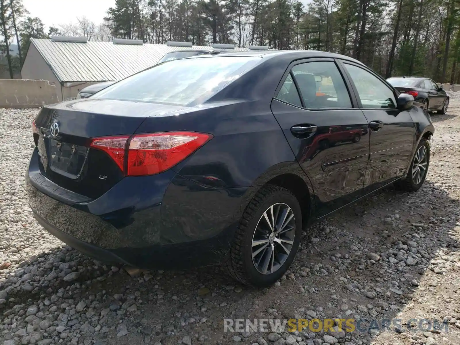 4 Photograph of a damaged car 2T1BURHE8KC151646 TOYOTA COROLLA 2019