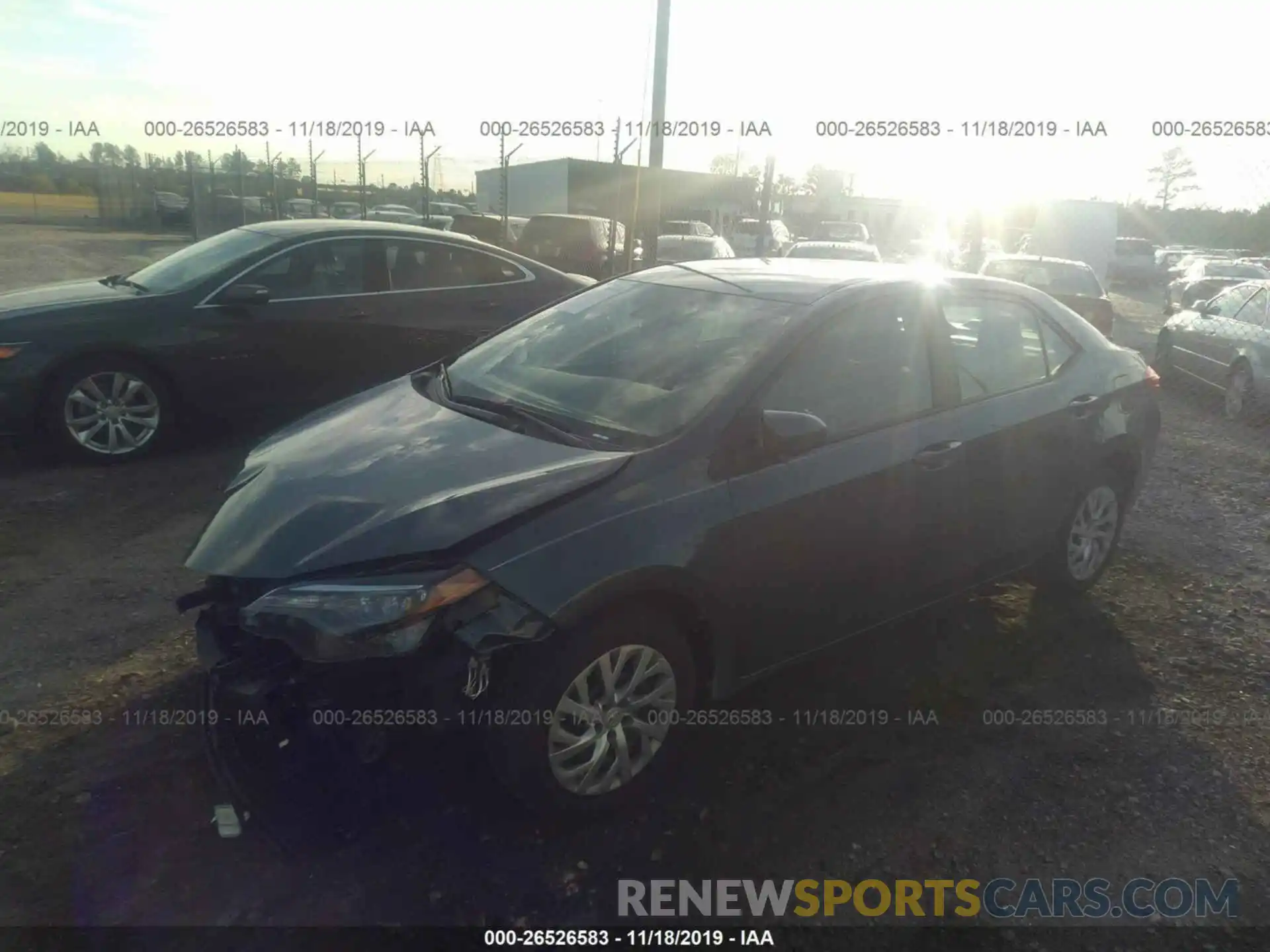 2 Photograph of a damaged car 2T1BURHE8KC151775 TOYOTA COROLLA 2019