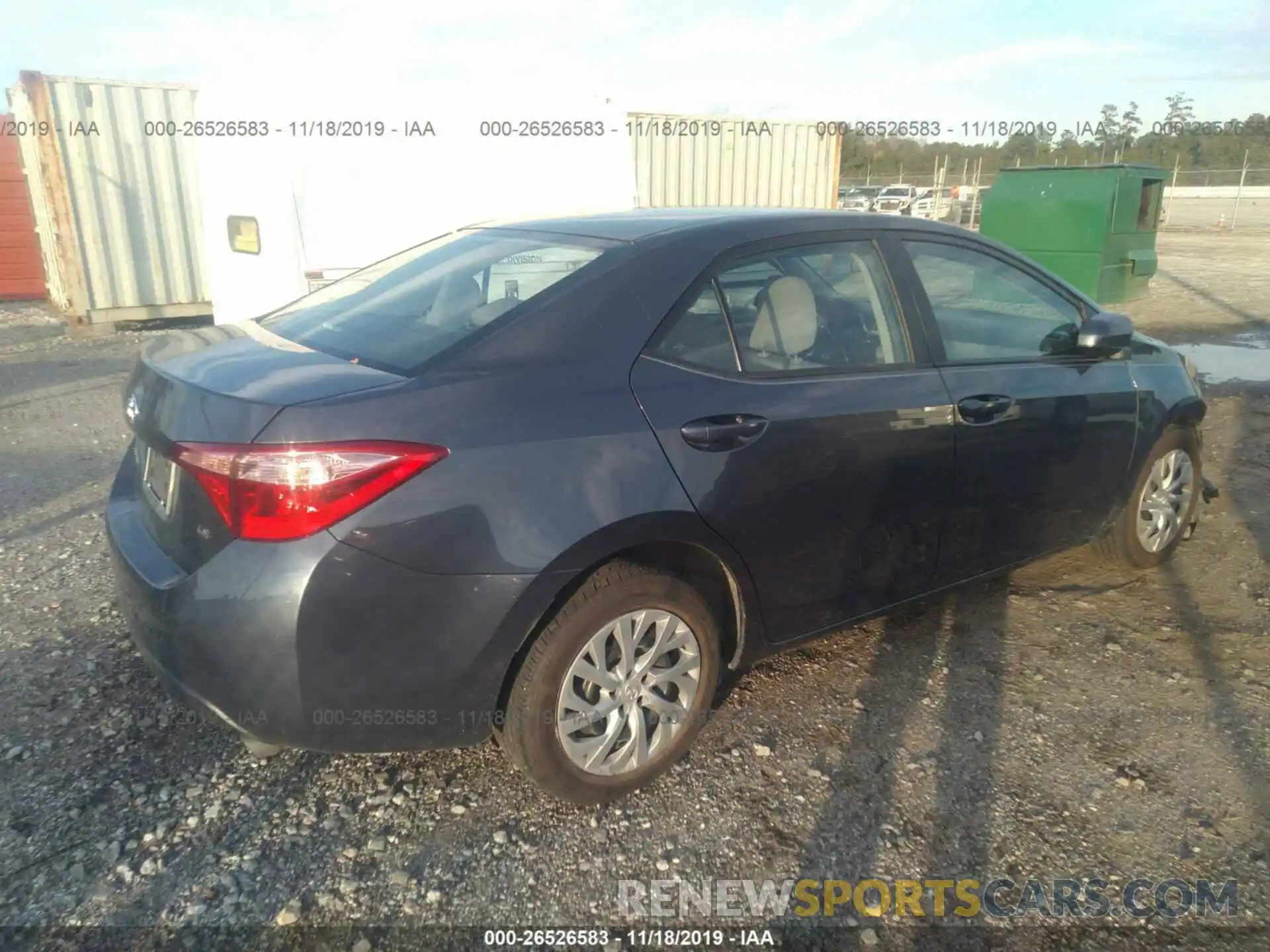 4 Photograph of a damaged car 2T1BURHE8KC151775 TOYOTA COROLLA 2019