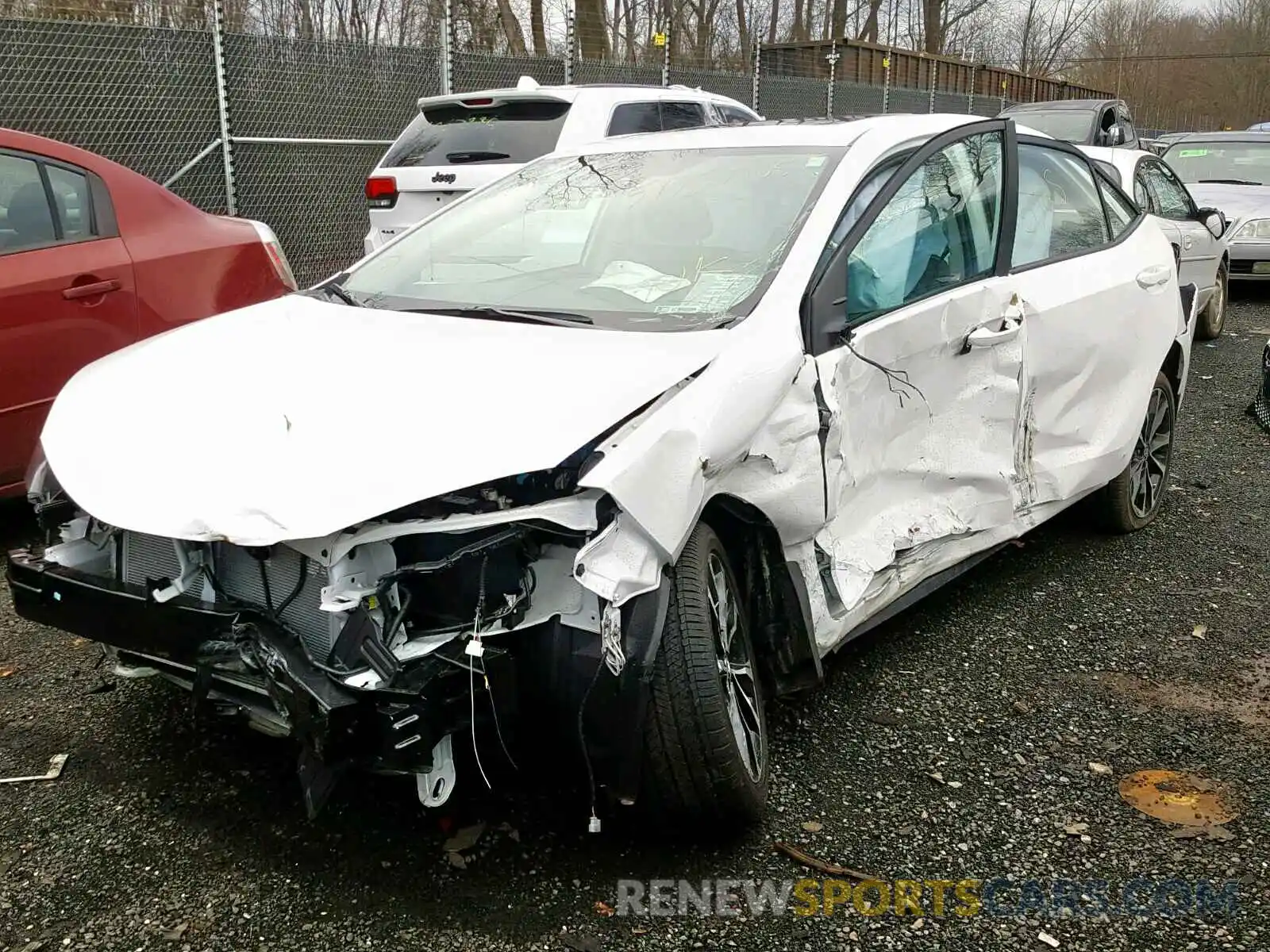 2 Photograph of a damaged car 2T1BURHE8KC154451 TOYOTA COROLLA 2019