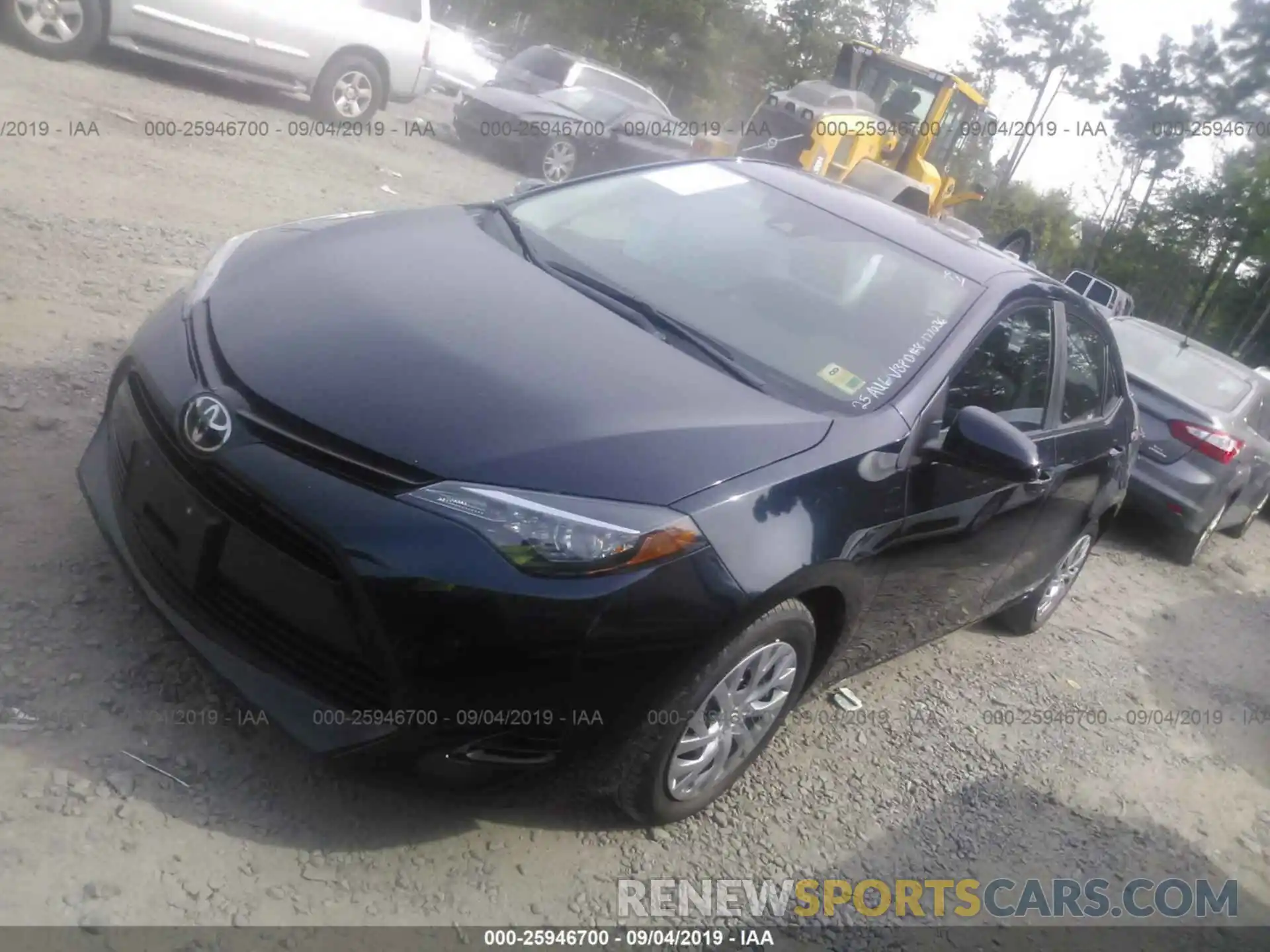 2 Photograph of a damaged car 2T1BURHE8KC154465 TOYOTA COROLLA 2019