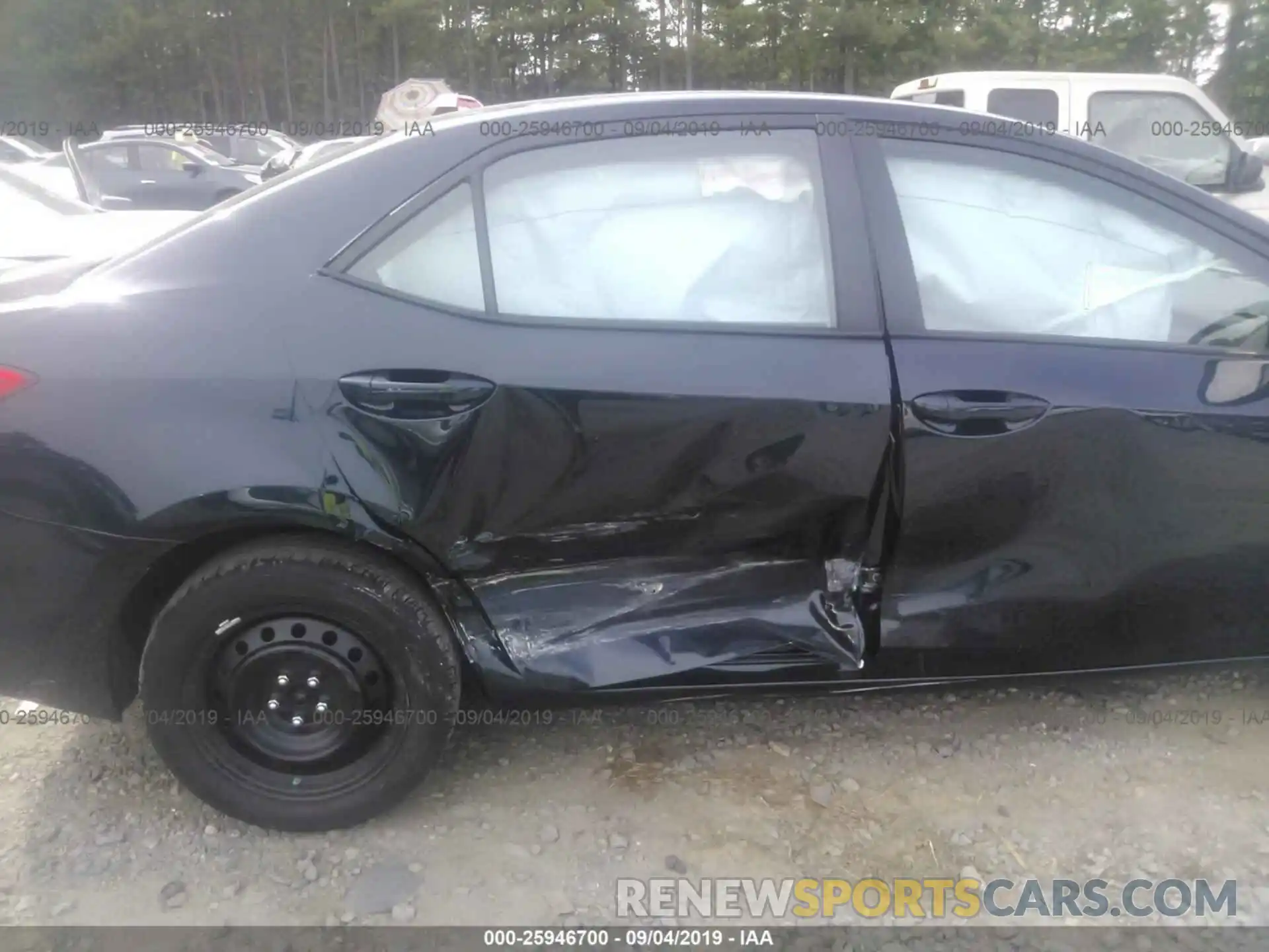 6 Photograph of a damaged car 2T1BURHE8KC154465 TOYOTA COROLLA 2019