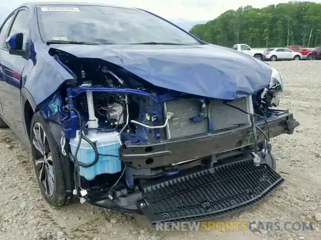 9 Photograph of a damaged car 2T1BURHE8KC155762 TOYOTA COROLLA 2019