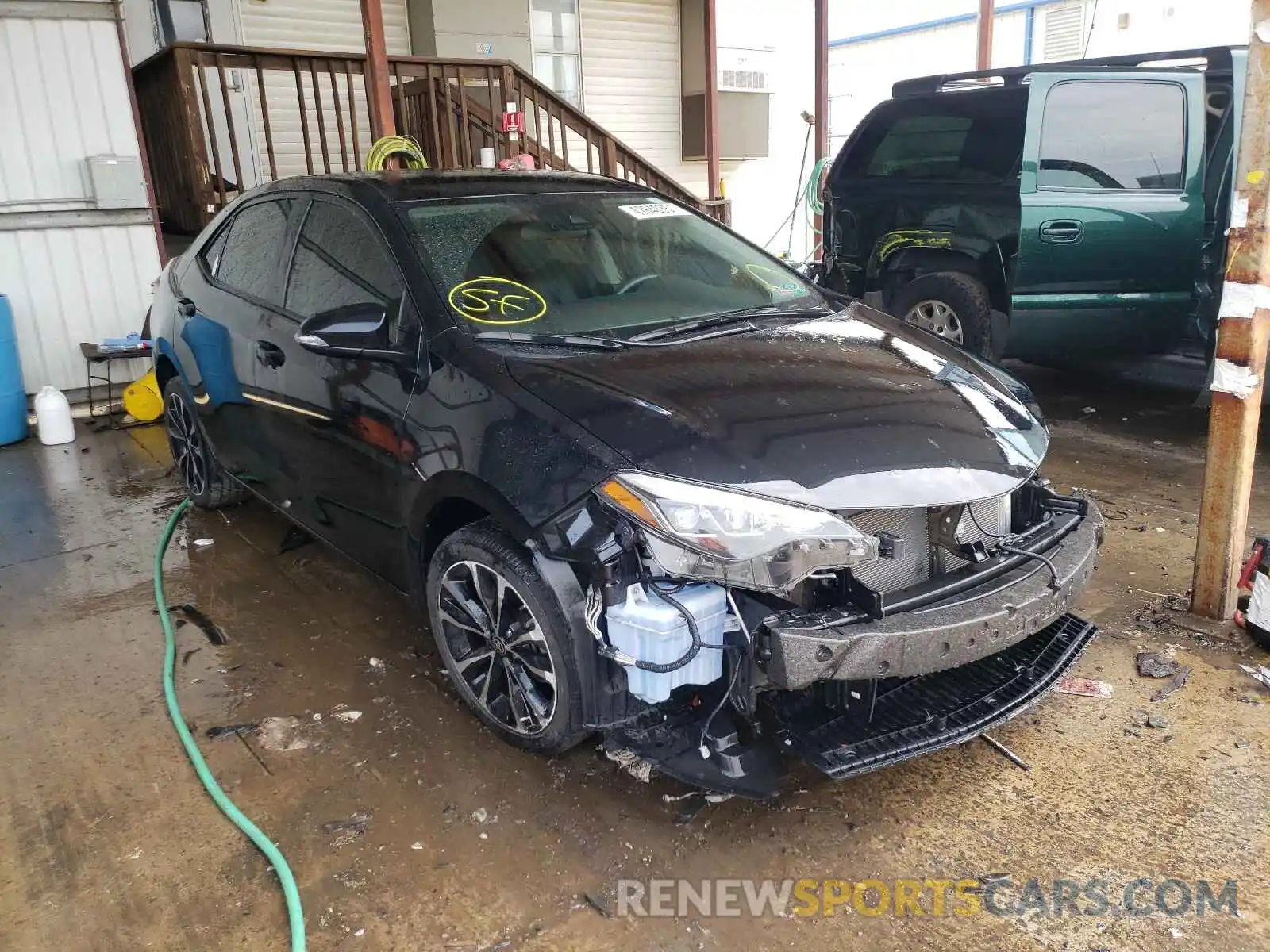 1 Photograph of a damaged car 2T1BURHE8KC156233 TOYOTA COROLLA 2019