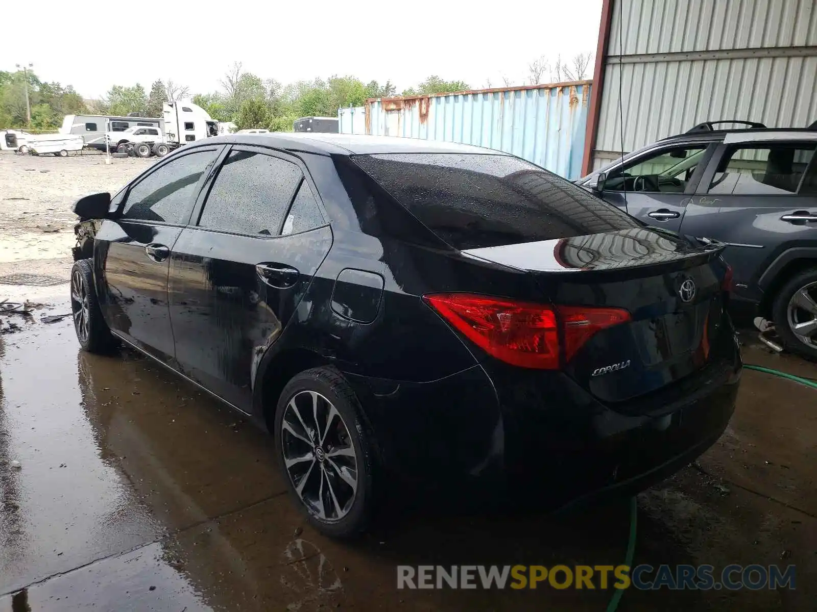 3 Photograph of a damaged car 2T1BURHE8KC156233 TOYOTA COROLLA 2019