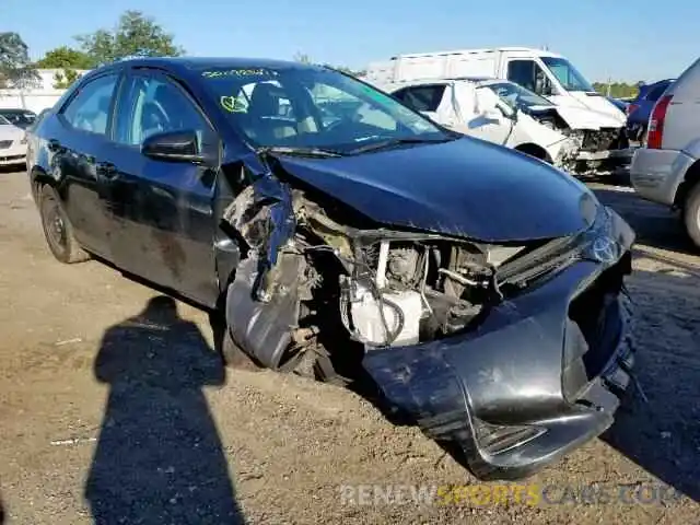 1 Photograph of a damaged car 2T1BURHE8KC158032 TOYOTA COROLLA 2019