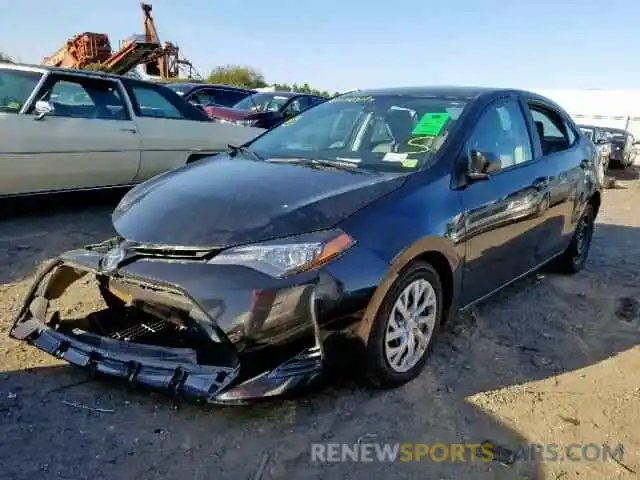 2 Photograph of a damaged car 2T1BURHE8KC158032 TOYOTA COROLLA 2019