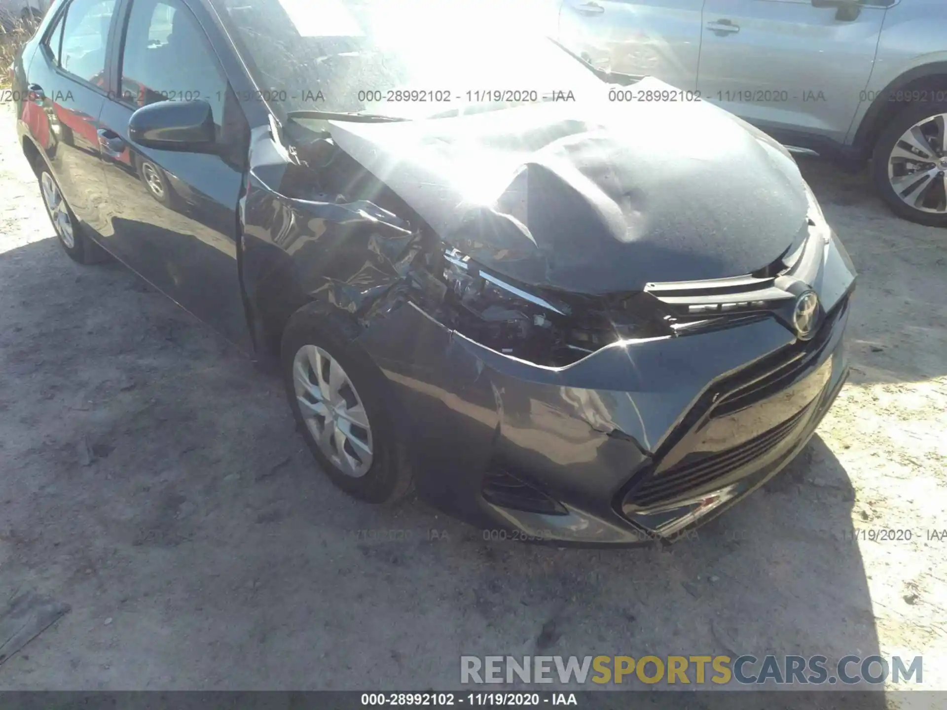 6 Photograph of a damaged car 2T1BURHE8KC158399 TOYOTA COROLLA 2019