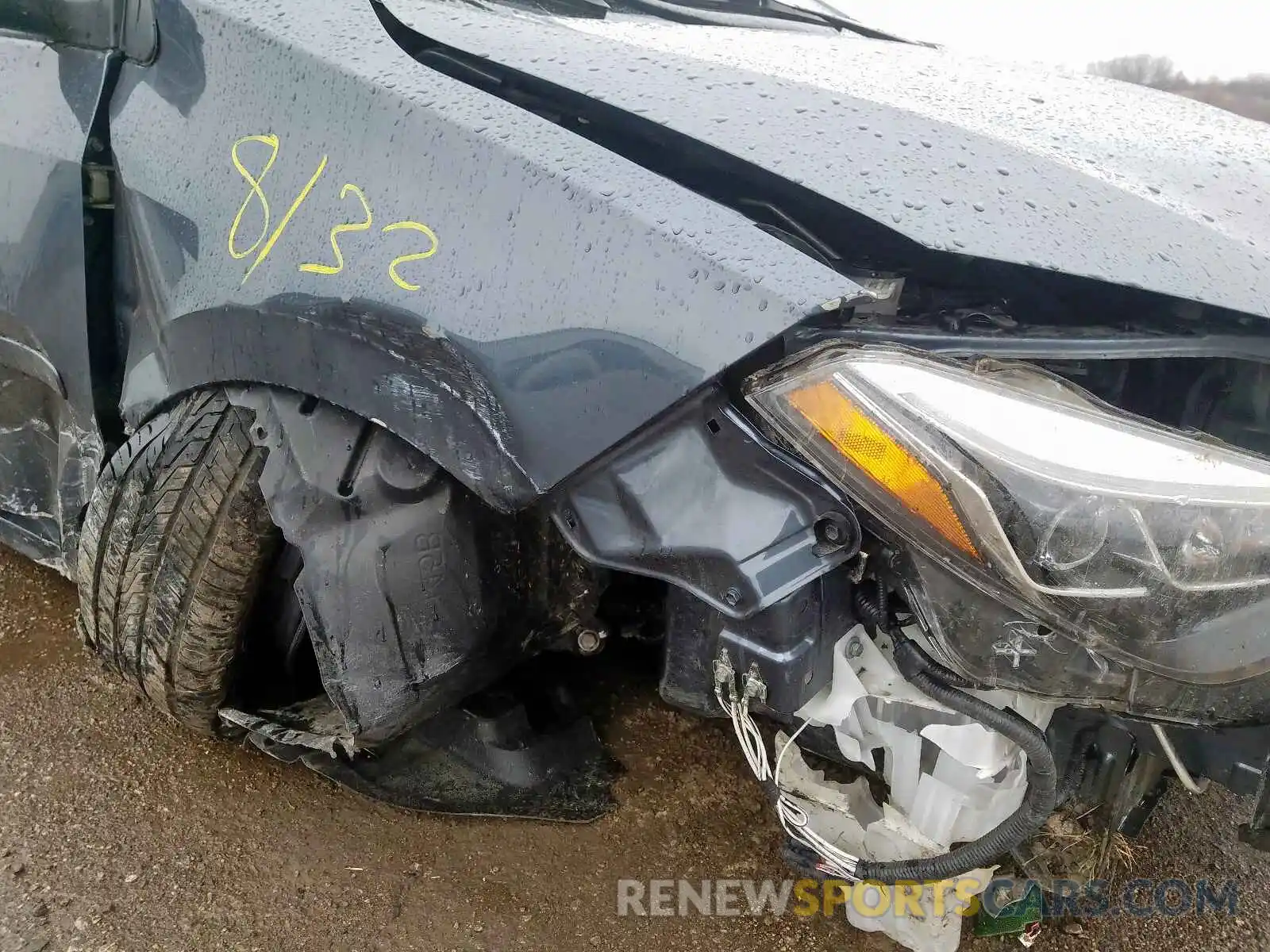 9 Photograph of a damaged car 2T1BURHE8KC158774 TOYOTA COROLLA 2019