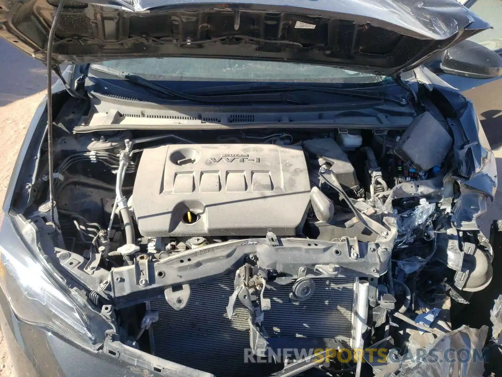 7 Photograph of a damaged car 2T1BURHE8KC161478 TOYOTA COROLLA 2019
