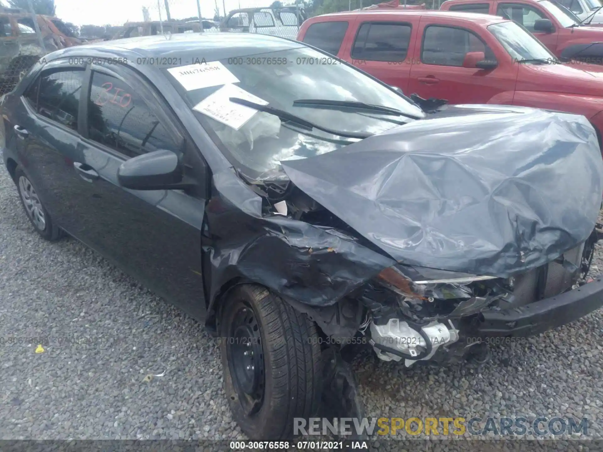 6 Photograph of a damaged car 2T1BURHE8KC162162 TOYOTA COROLLA 2019