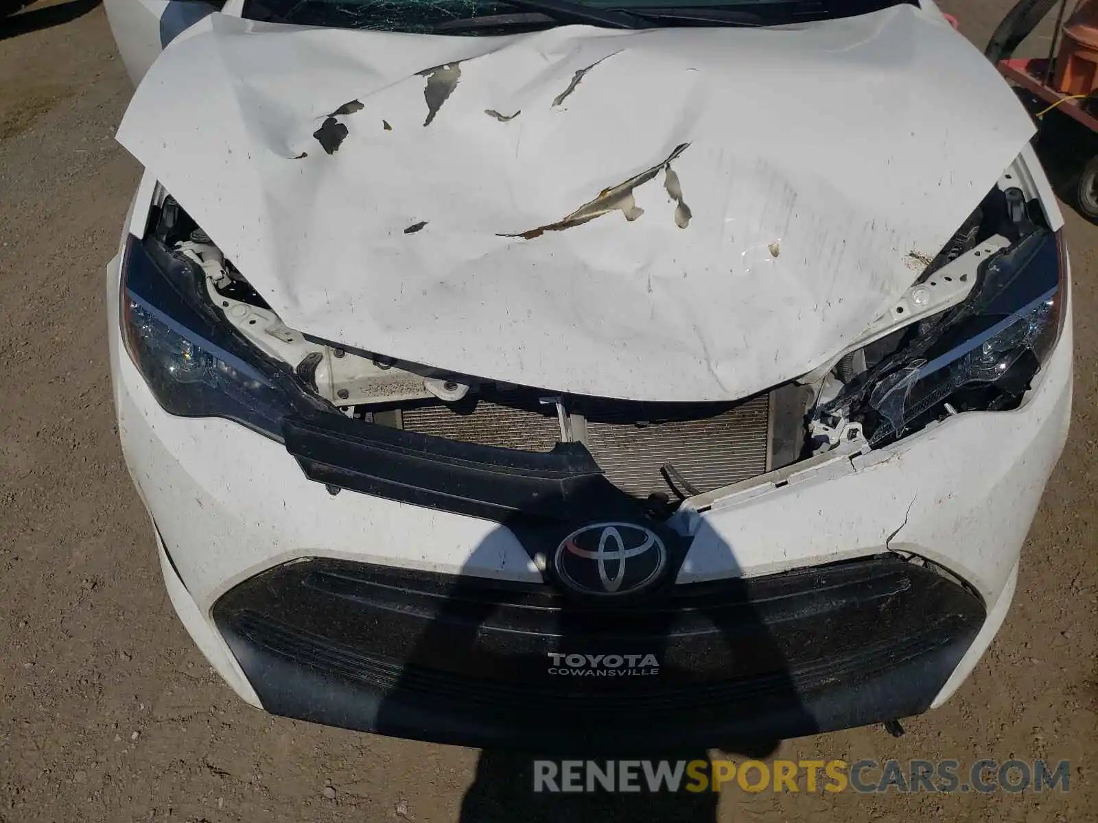 9 Photograph of a damaged car 2T1BURHE8KC162355 TOYOTA COROLLA 2019