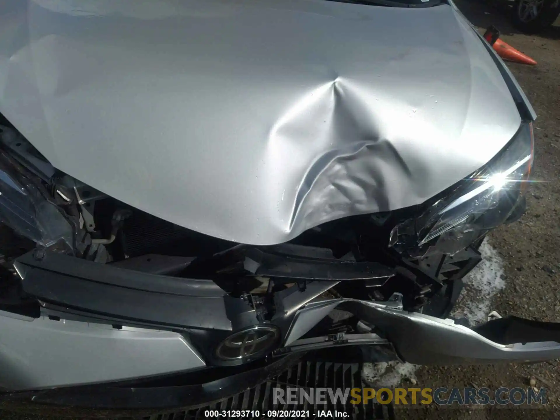 6 Photograph of a damaged car 2T1BURHE8KC164784 TOYOTA COROLLA 2019