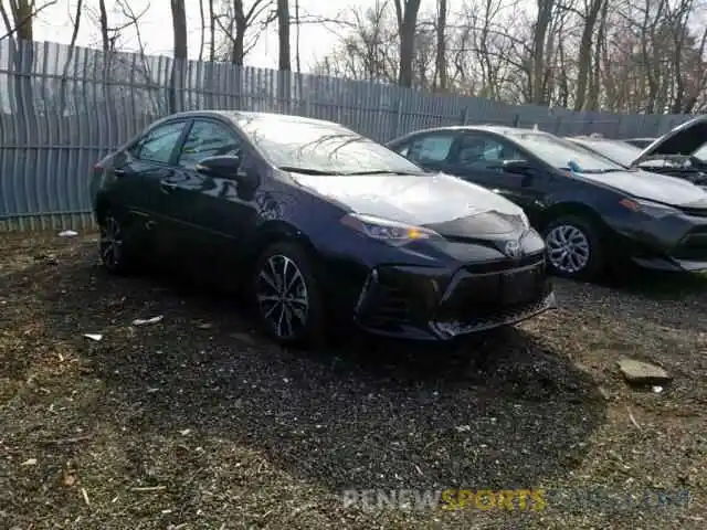 1 Photograph of a damaged car 2T1BURHE8KC165143 TOYOTA COROLLA 2019