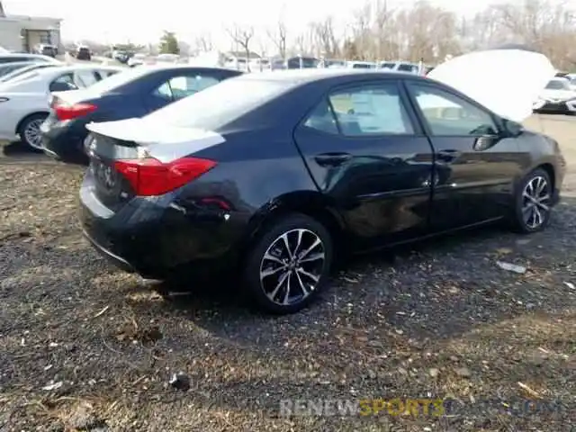 4 Photograph of a damaged car 2T1BURHE8KC165143 TOYOTA COROLLA 2019