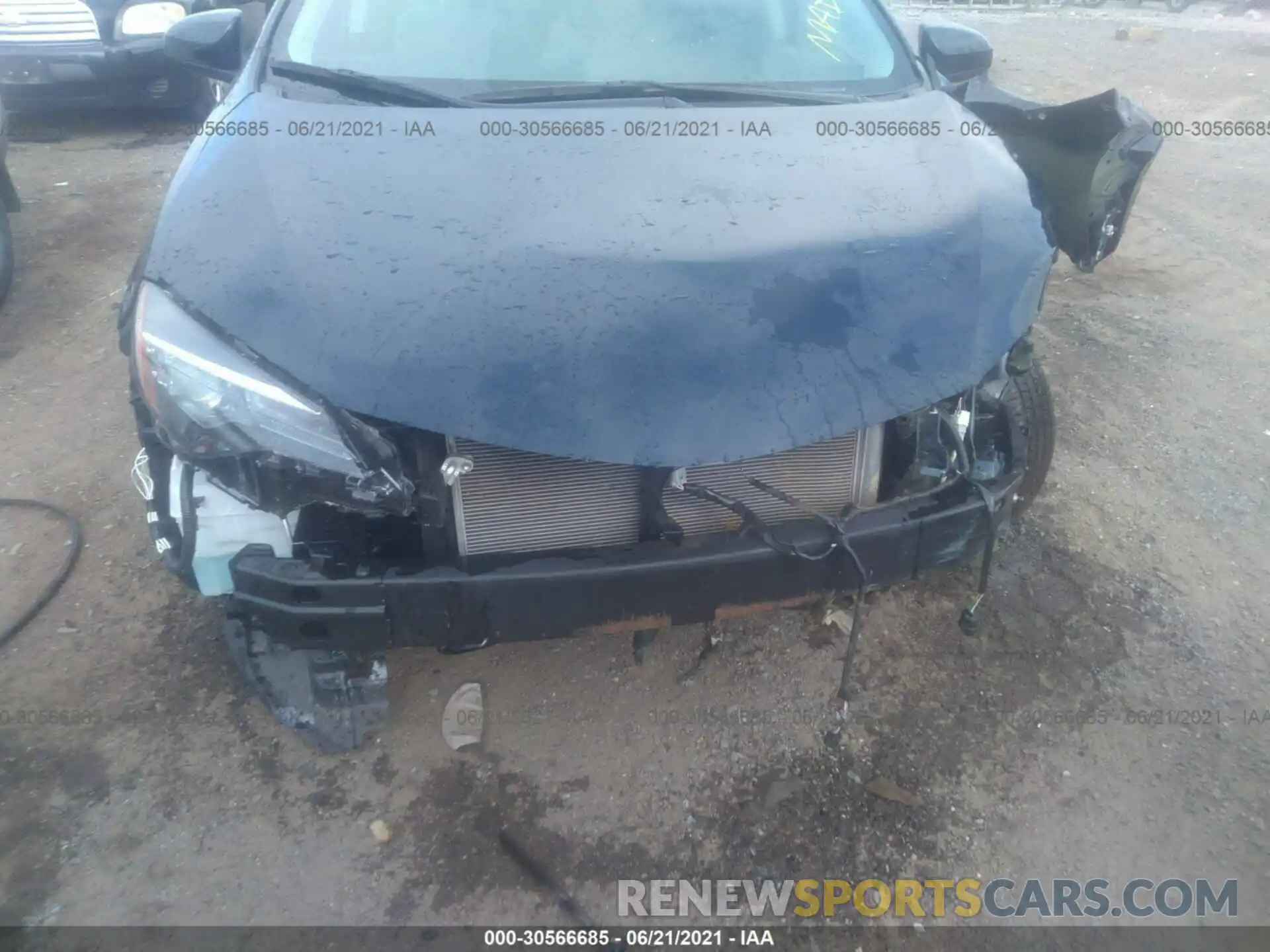 6 Photograph of a damaged car 2T1BURHE8KC165711 TOYOTA COROLLA 2019