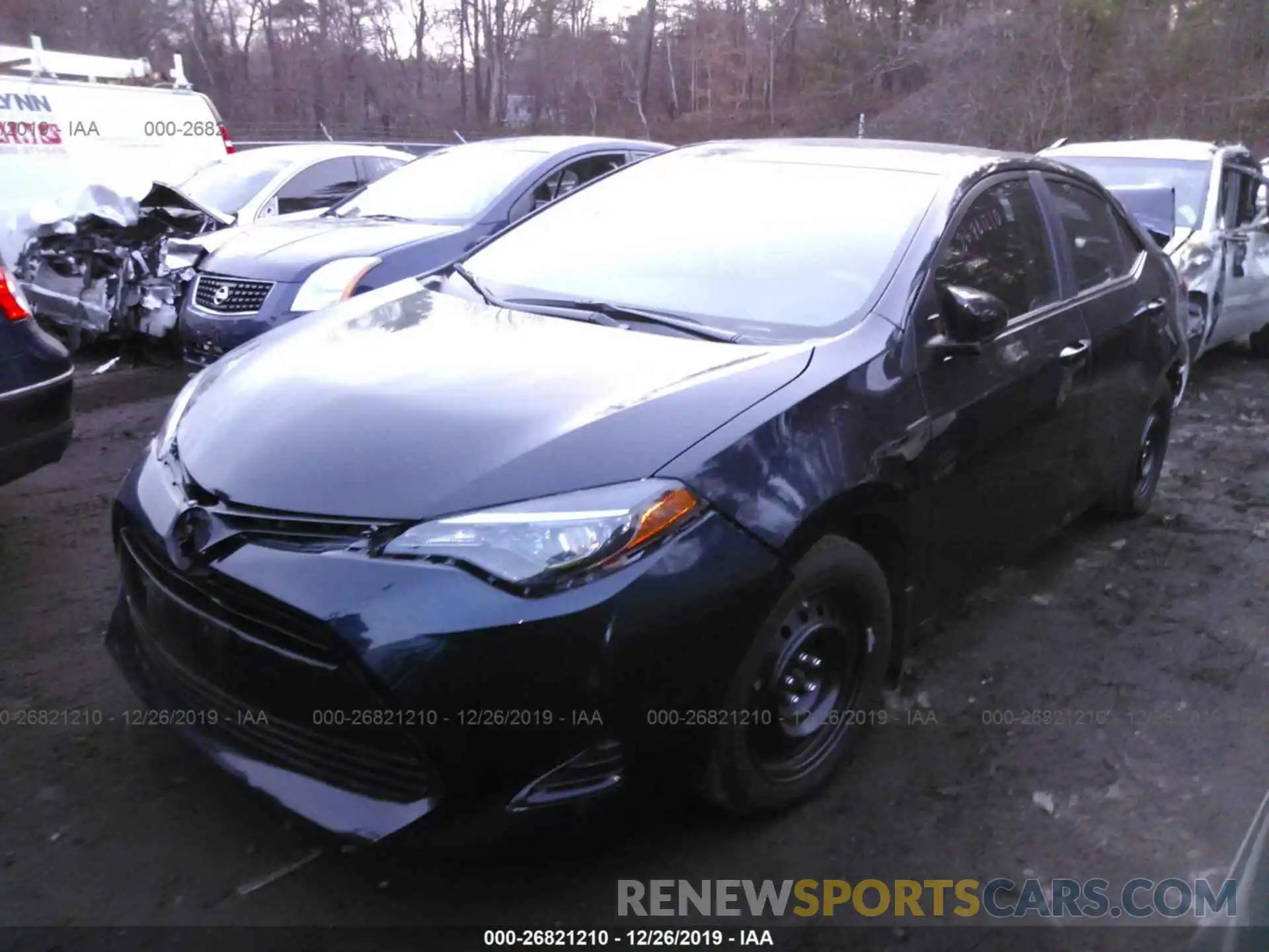 2 Photograph of a damaged car 2T1BURHE8KC166678 TOYOTA COROLLA 2019