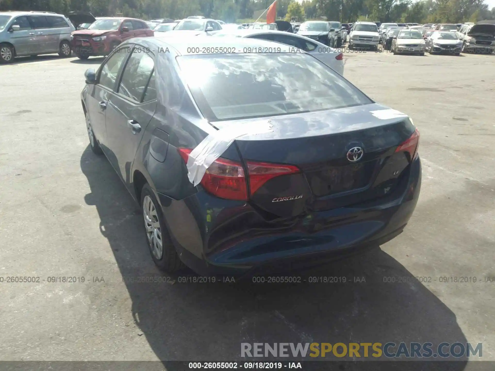 6 Photograph of a damaged car 2T1BURHE8KC167104 TOYOTA COROLLA 2019