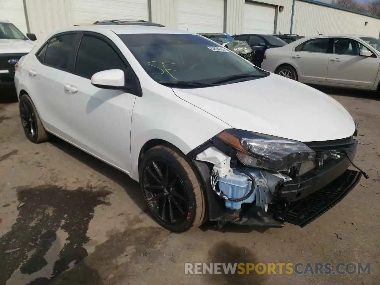 1 Photograph of a damaged car 2T1BURHE8KC167264 TOYOTA COROLLA 2019