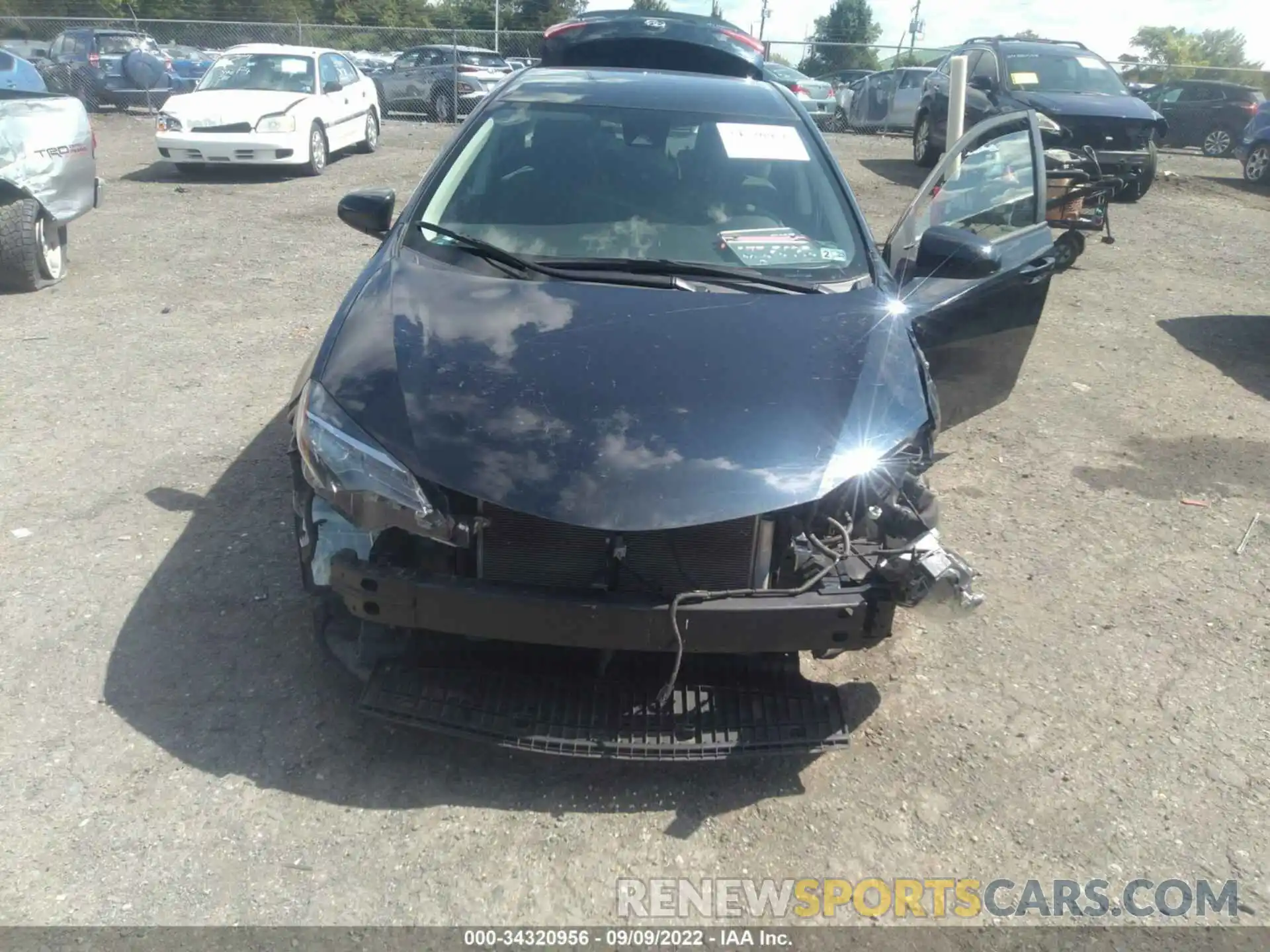 6 Photograph of a damaged car 2T1BURHE8KC167300 TOYOTA COROLLA 2019